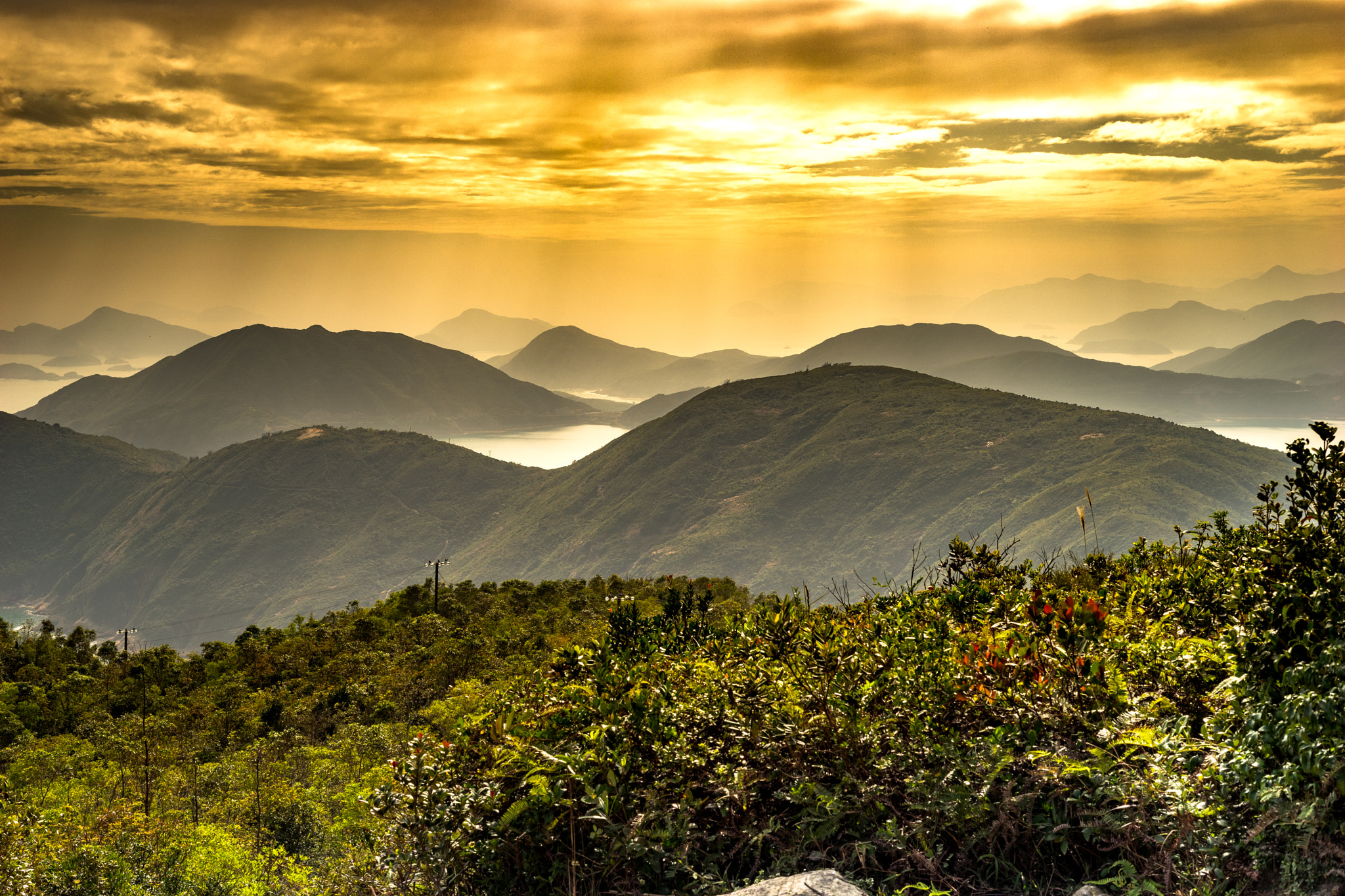 E 50mm F2 sample photo. Sunset photography