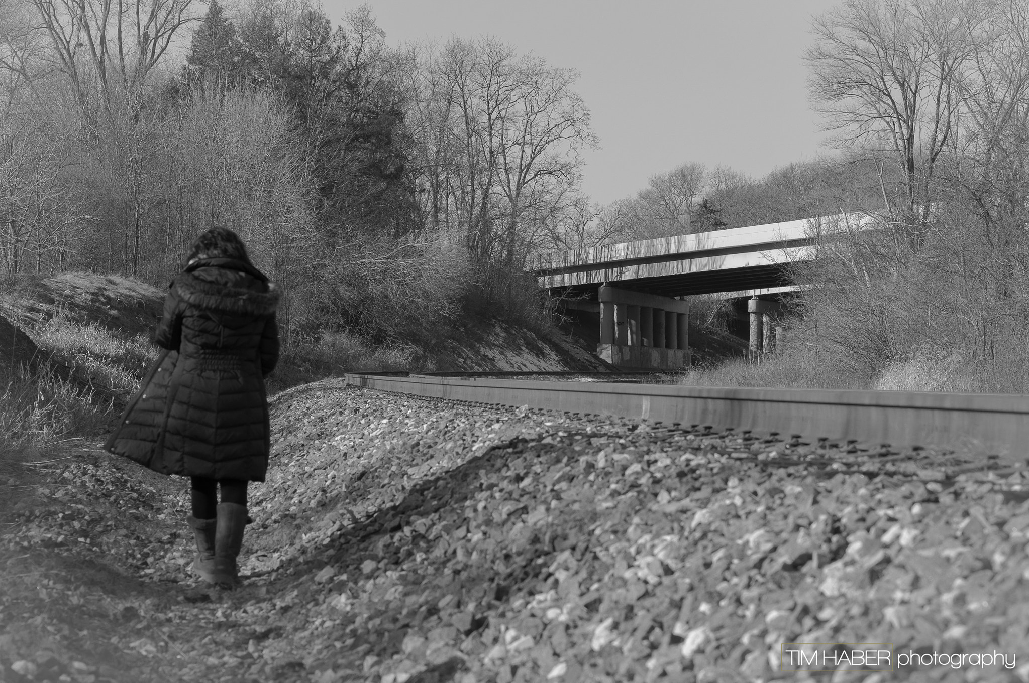 Nikon D90 sample photo. By the tracks (1) photography