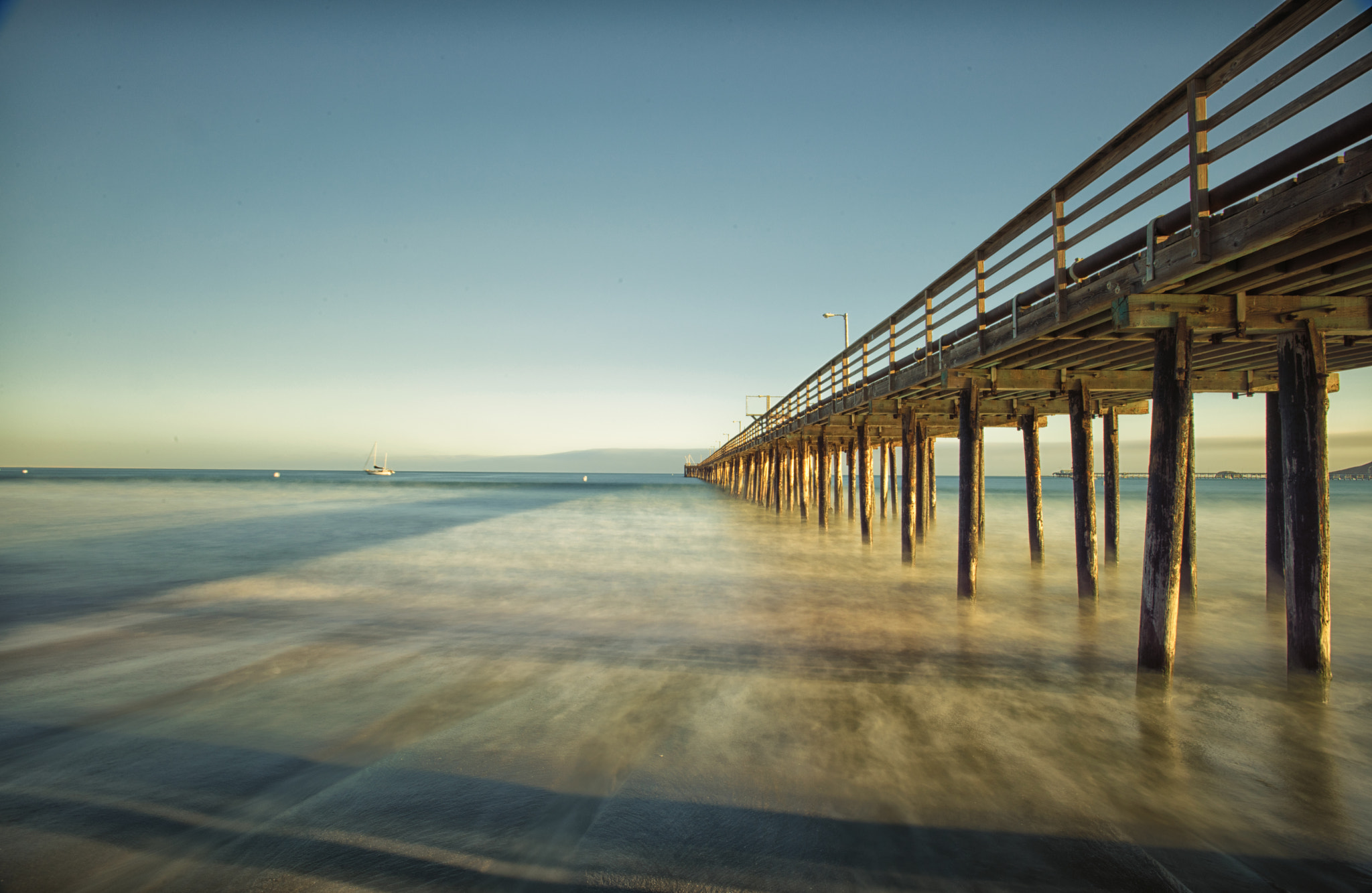 Nikon D810 + Nikon AF-S Nikkor 17-35mm F2.8D ED-IF sample photo. Avila beach pier photography photography