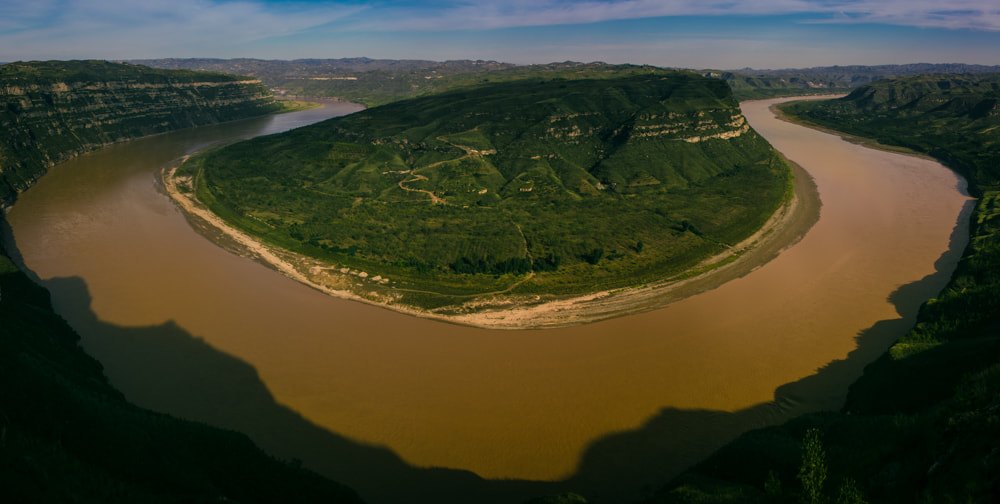 Canon EOS 7D sample photo. Morning over the yellow river photography