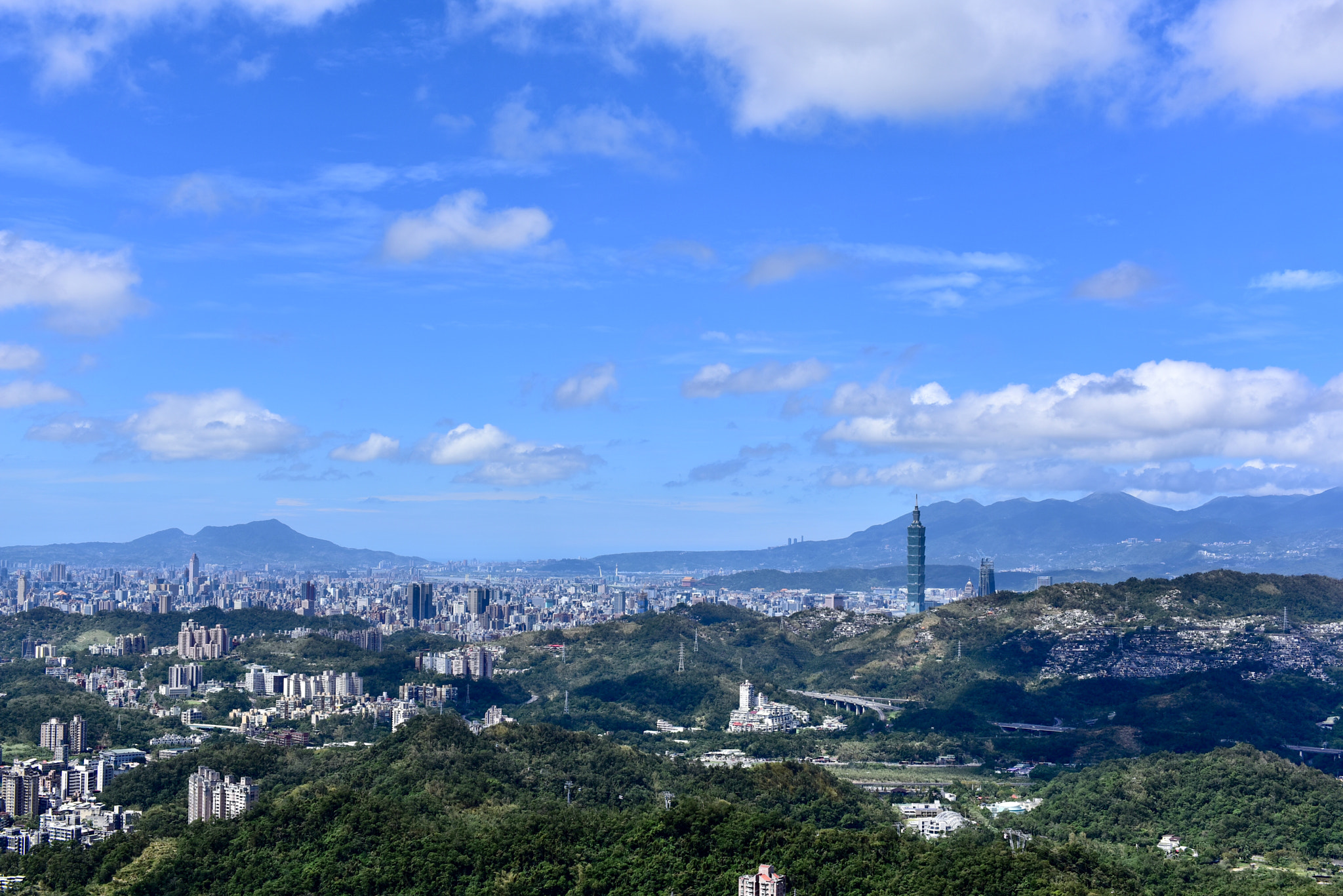 Nikon D750 + Sigma 50mm F1.4 EX DG HSM sample photo. 猫空眺望 photography