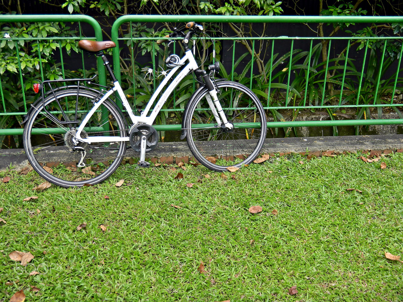 Nikon Coolpix S1200pj sample photo. Bike in street photography