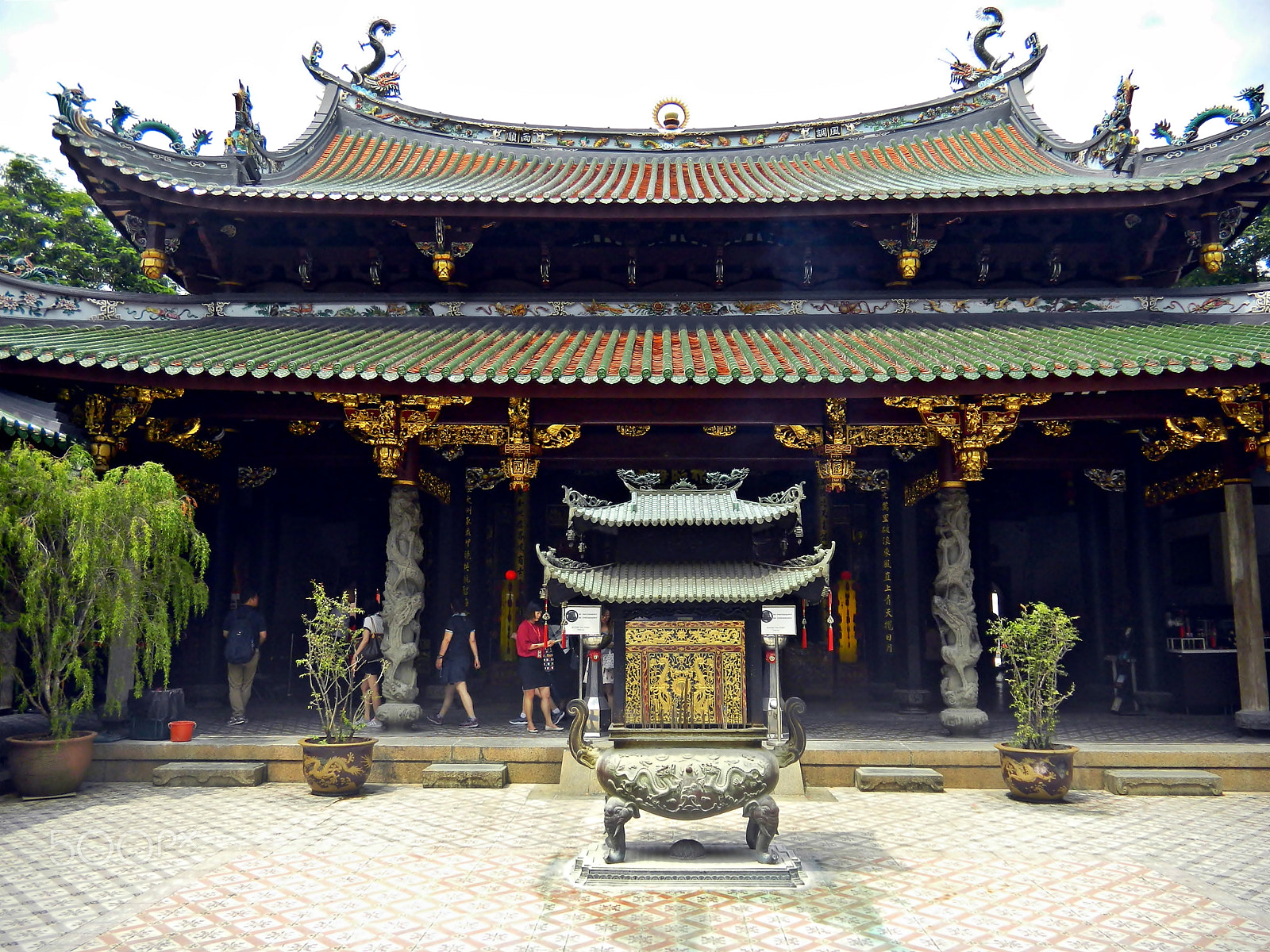 Nikon Coolpix S1200pj sample photo. Chinese architecture series photography