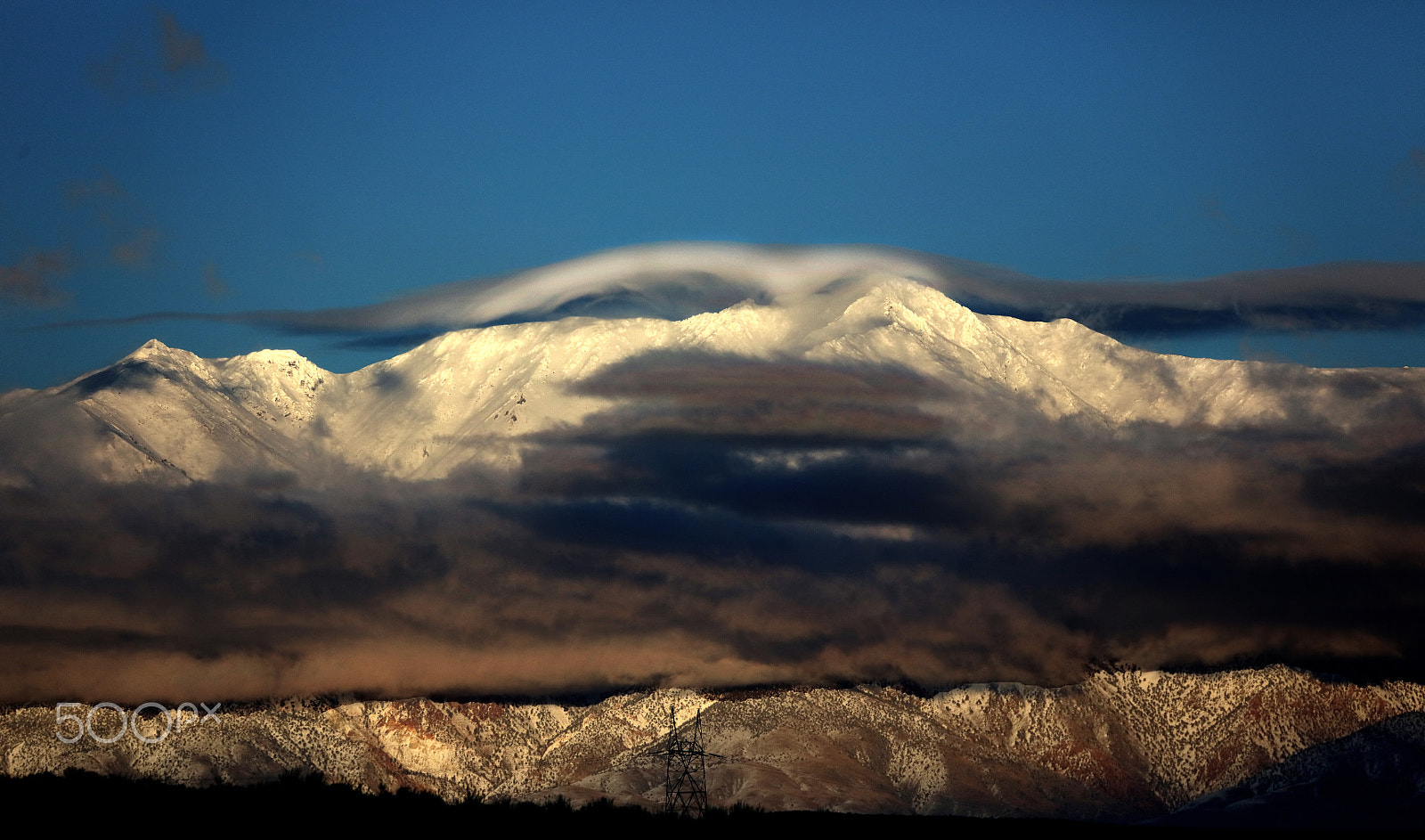 Canon EF 28-300mm F3.5-5.6L IS USM sample photo. Sierra nevada mountains near mammoth photography