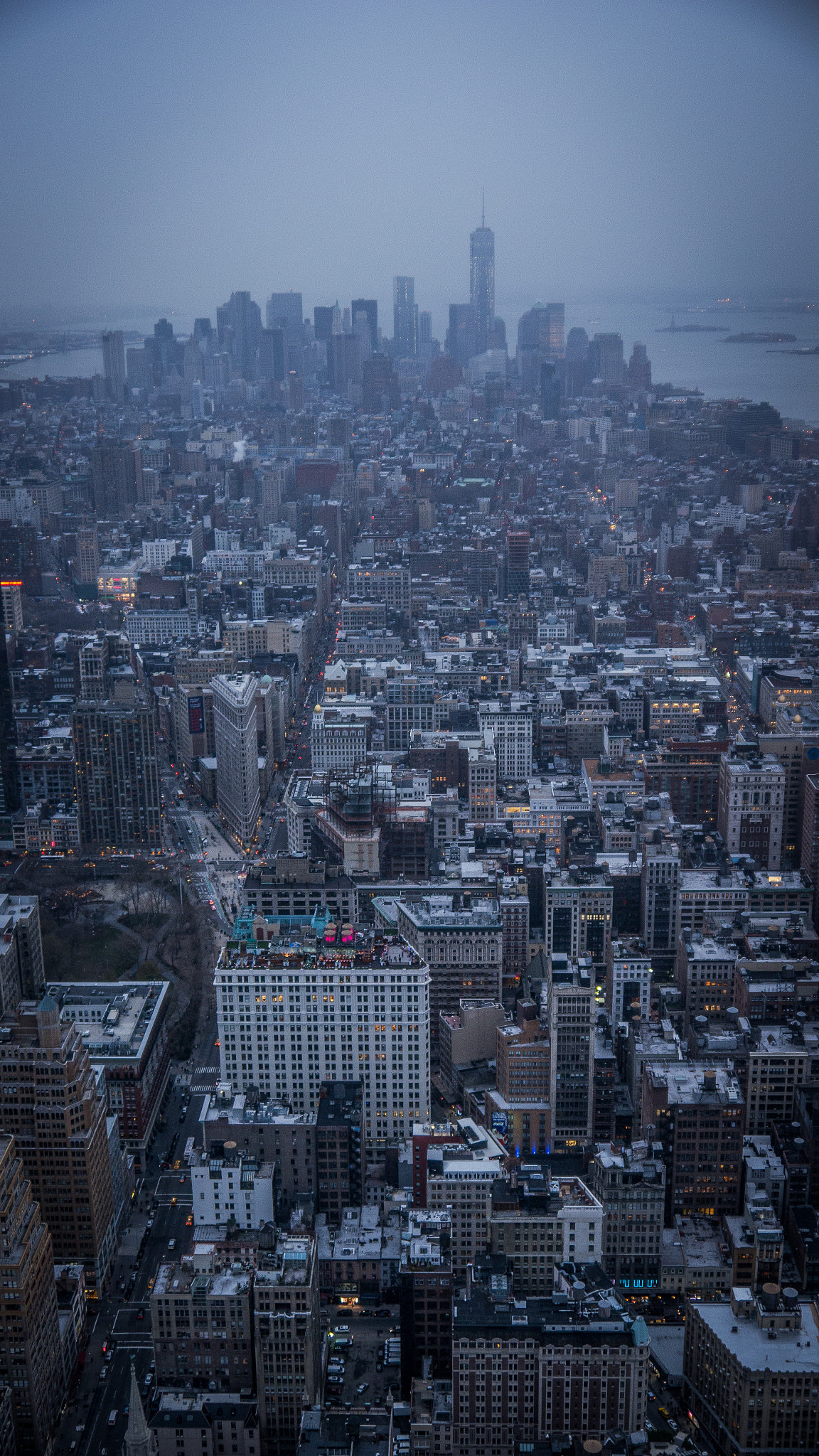 Panasonic Lumix DMC-GH2 sample photo. View from empire state photography