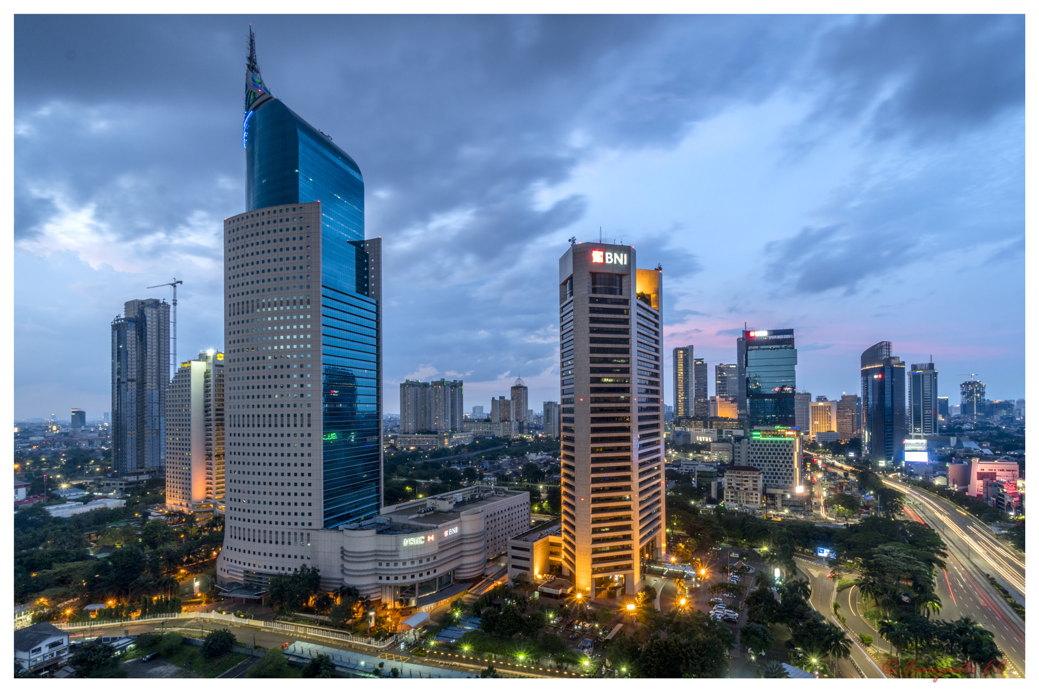 Sony a6300 sample photo. Wisma 46 , bni tower - jakarta photography