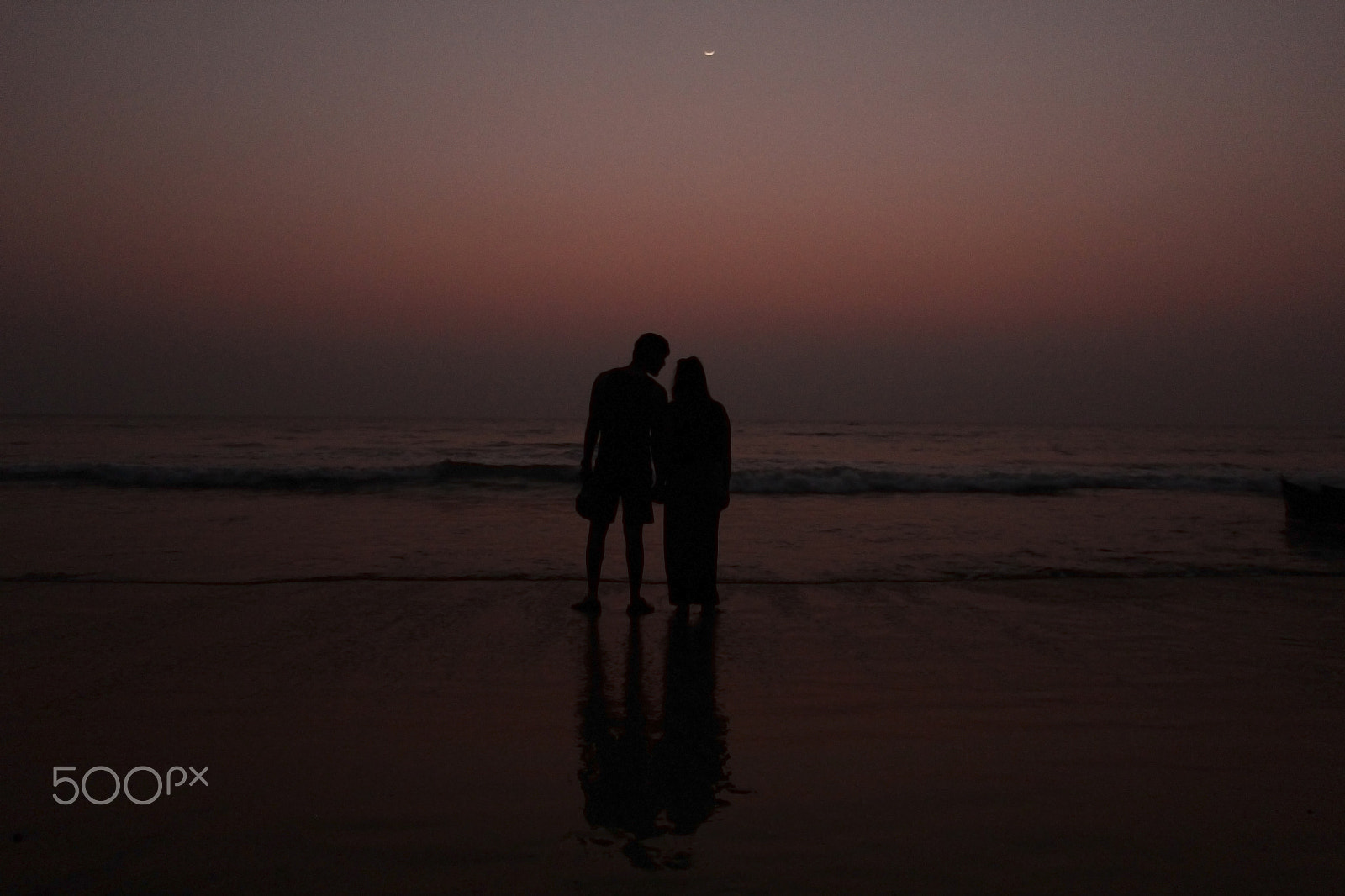 Canon EOS 1200D (EOS Rebel T5 / EOS Kiss X70 / EOS Hi) sample photo. Silhouette love photography