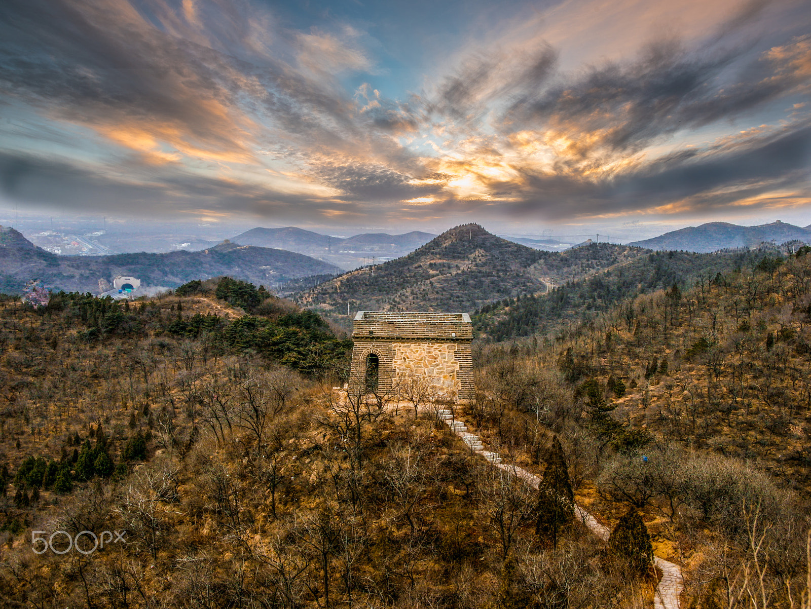 Sony a7R II + Canon EF 16-35mm F2.8L II USM sample photo. Great wall of china photography