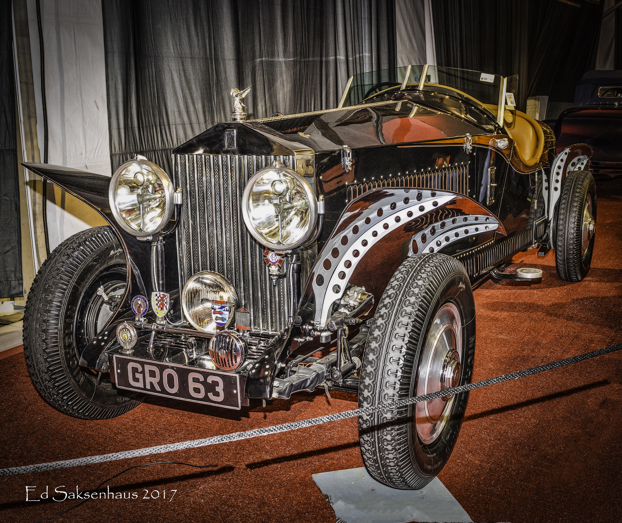 Nikon AF-S Nikkor 28-70mm F2.8 ED-IF sample photo. Boattail roll-royce photography