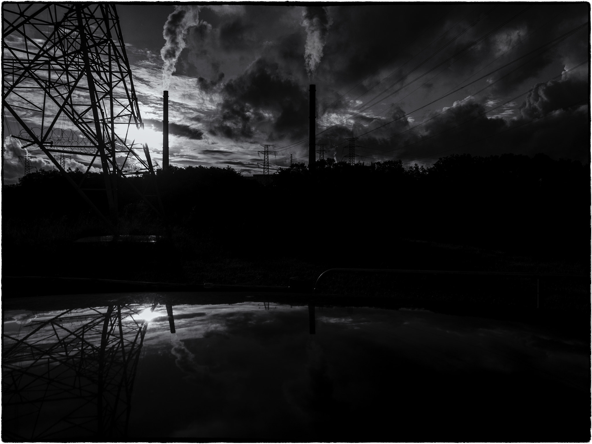 Olympus PEN E-P5 sample photo. The power station. photography