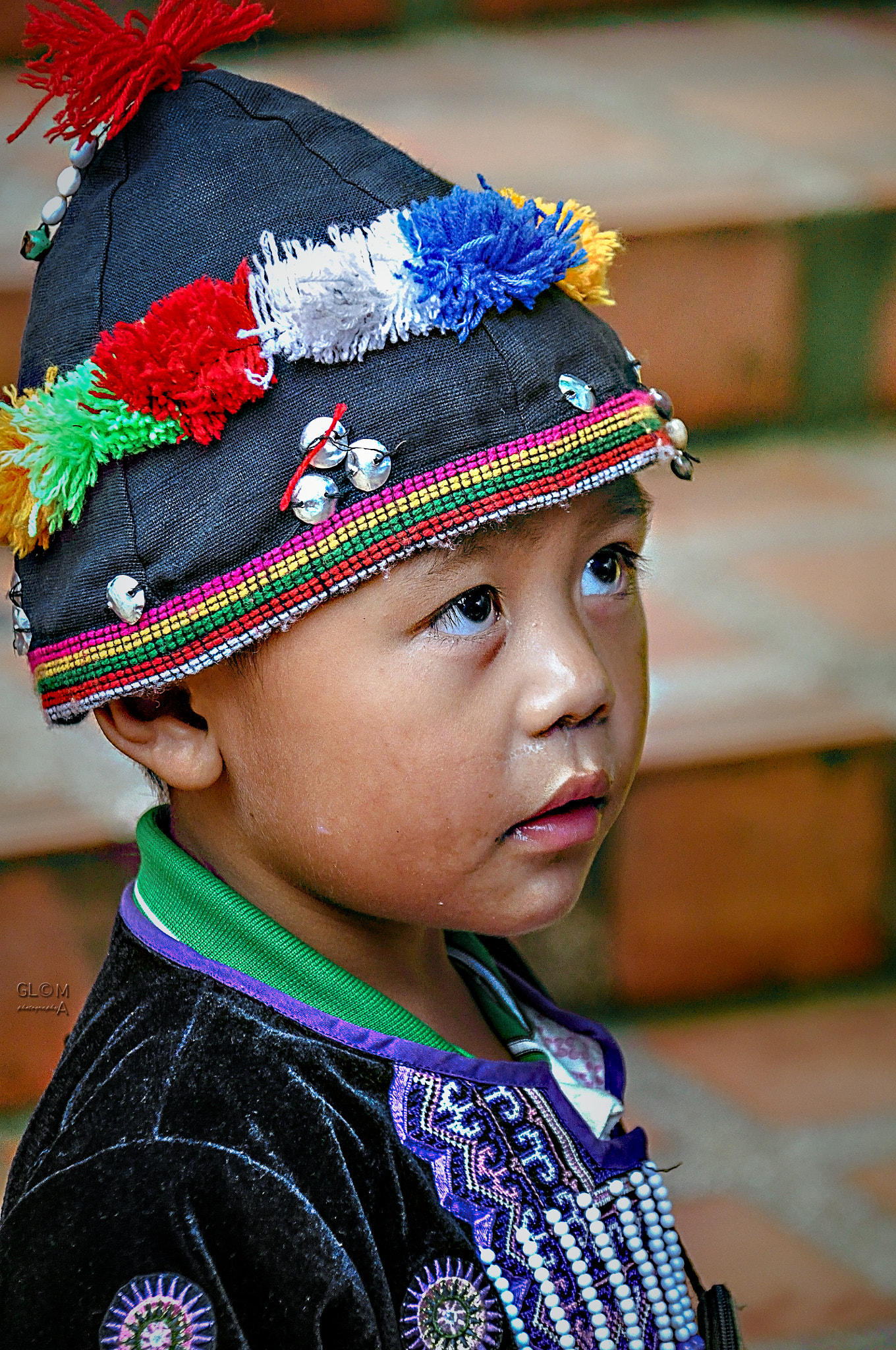 Nikon D90 + Sigma 18-200mm F3.5-6.3 DC sample photo. The hmong boy of intense stare, chiang mai, thailand. 2011. photography