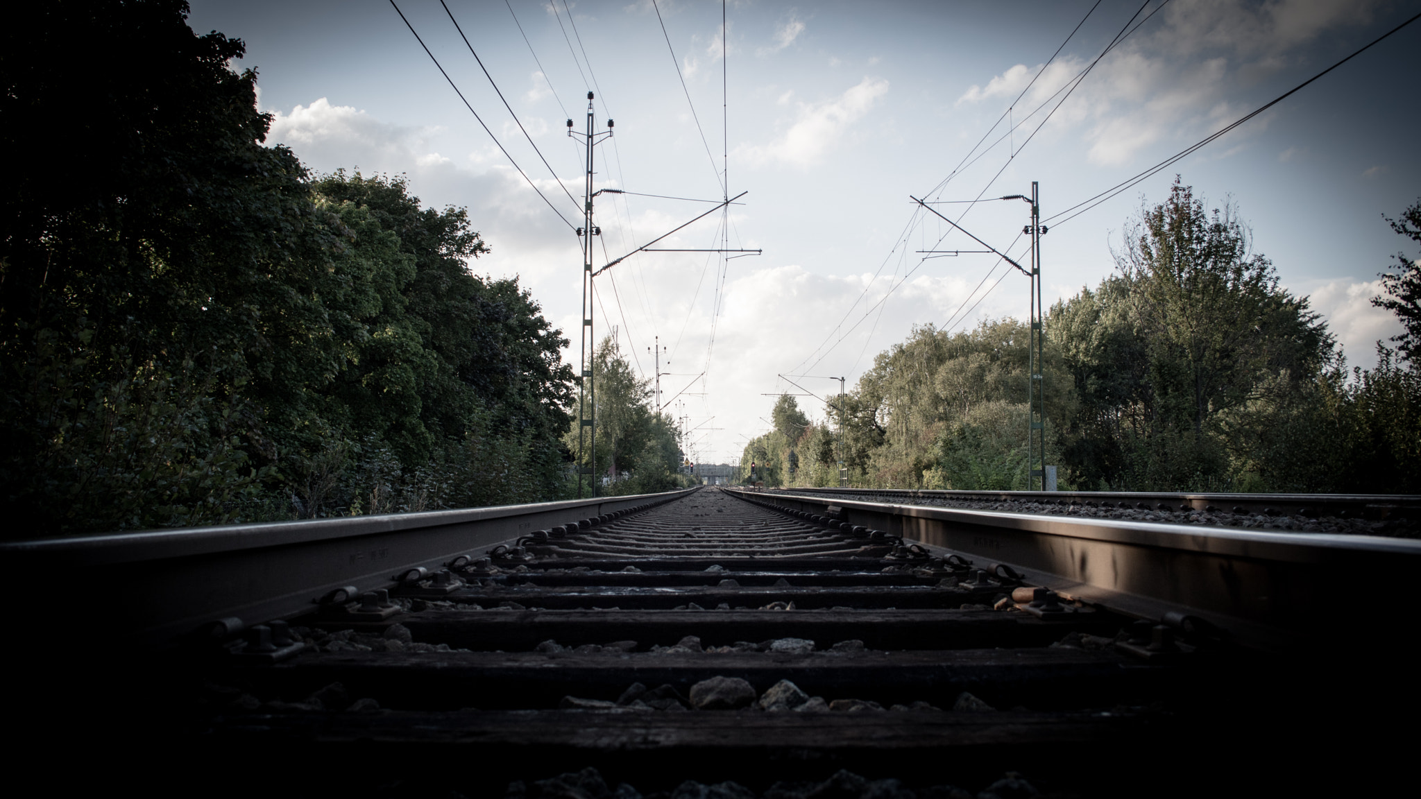 Canon EOS M3 sample photo. On train track photography
