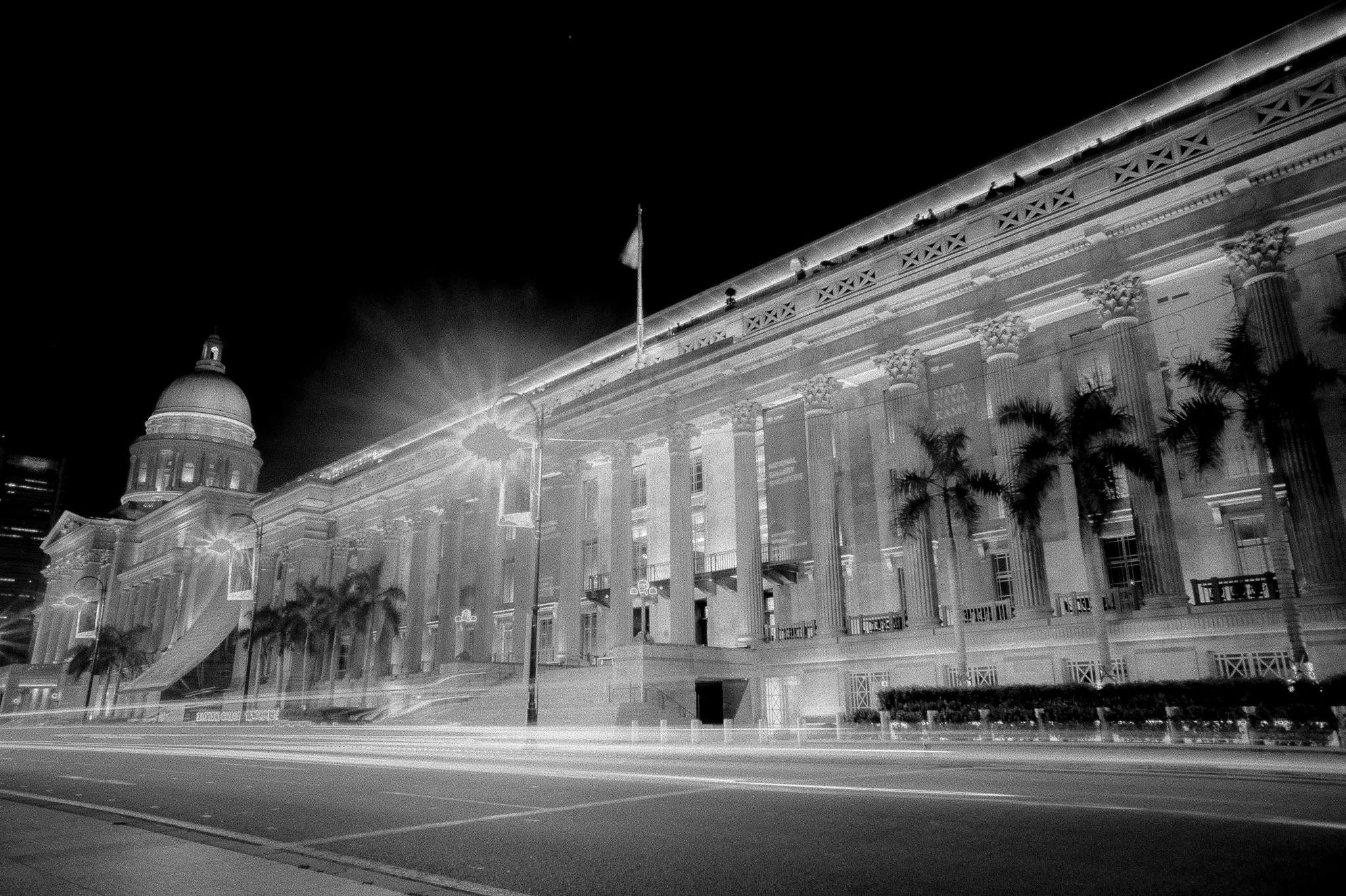 Sony a7 sample photo. National gallery singapore photography