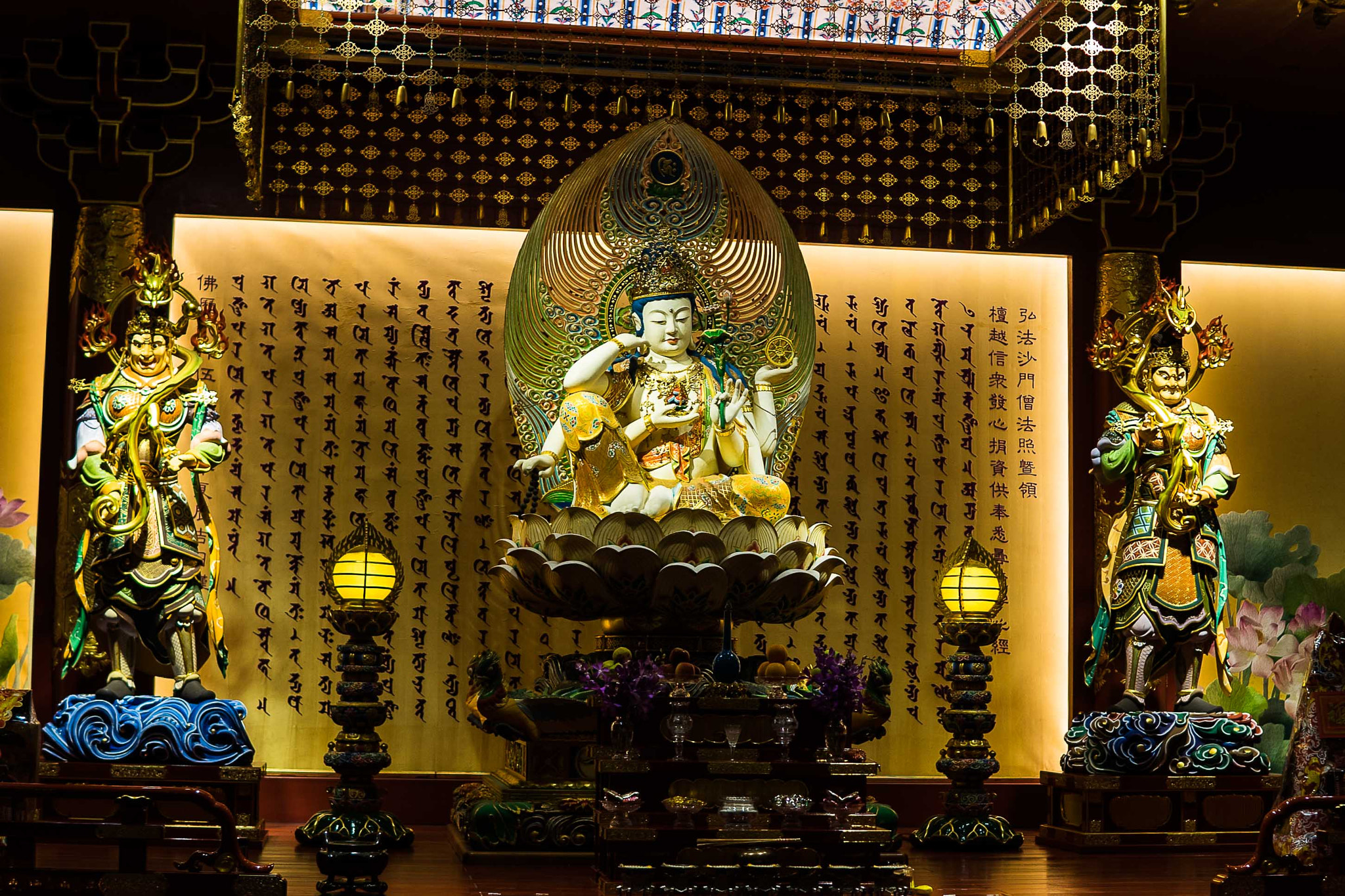 Sony a7 sample photo. Buddhist sculptures photography