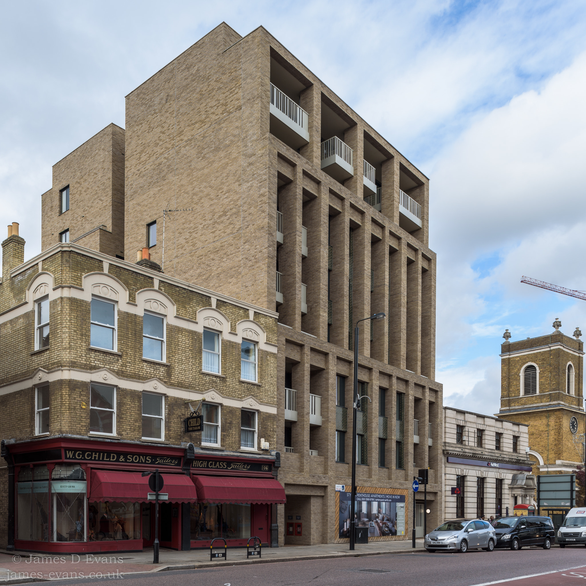 Nikon D750 + Nikon PC-E Nikkor 24mm F3.5D ED Tilt-Shift sample photo. Cartersyard, wandsworth photography