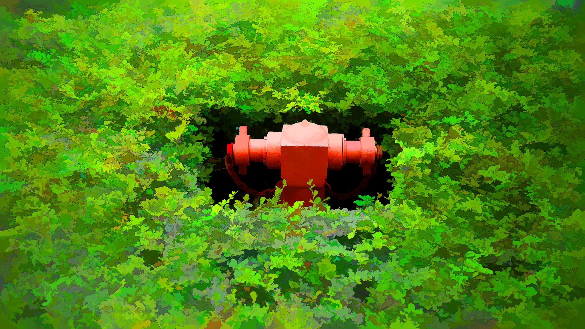 Panasonic Lumix DMC-GH2 sample photo. Orchard road fire hydrant photography