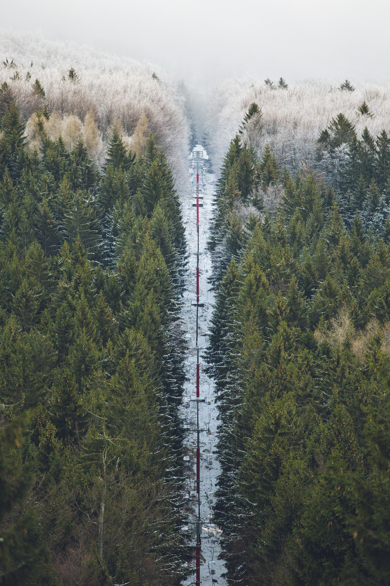 Canon EOS 6D + Canon EF 300mm F4L IS USM sample photo. Cableway photography