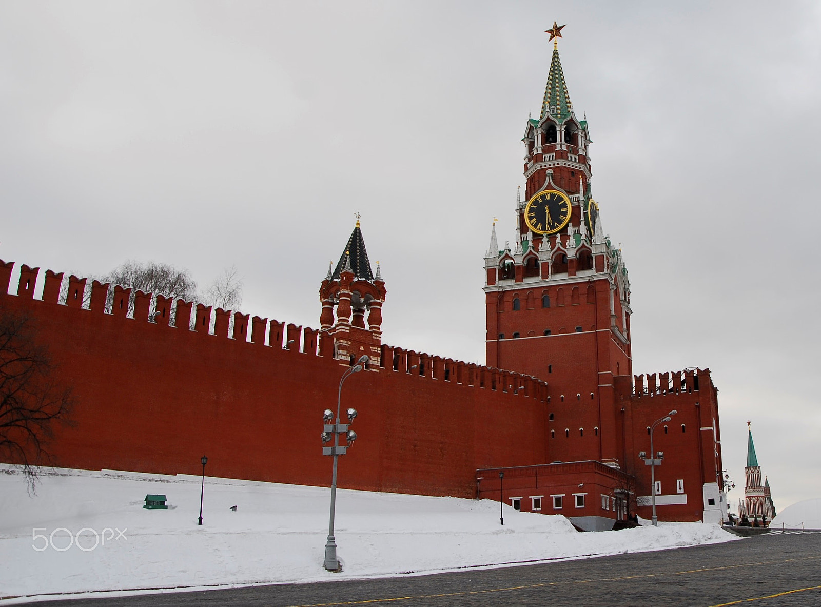 Nikon D200 sample photo. Red square-moscow/russia photography