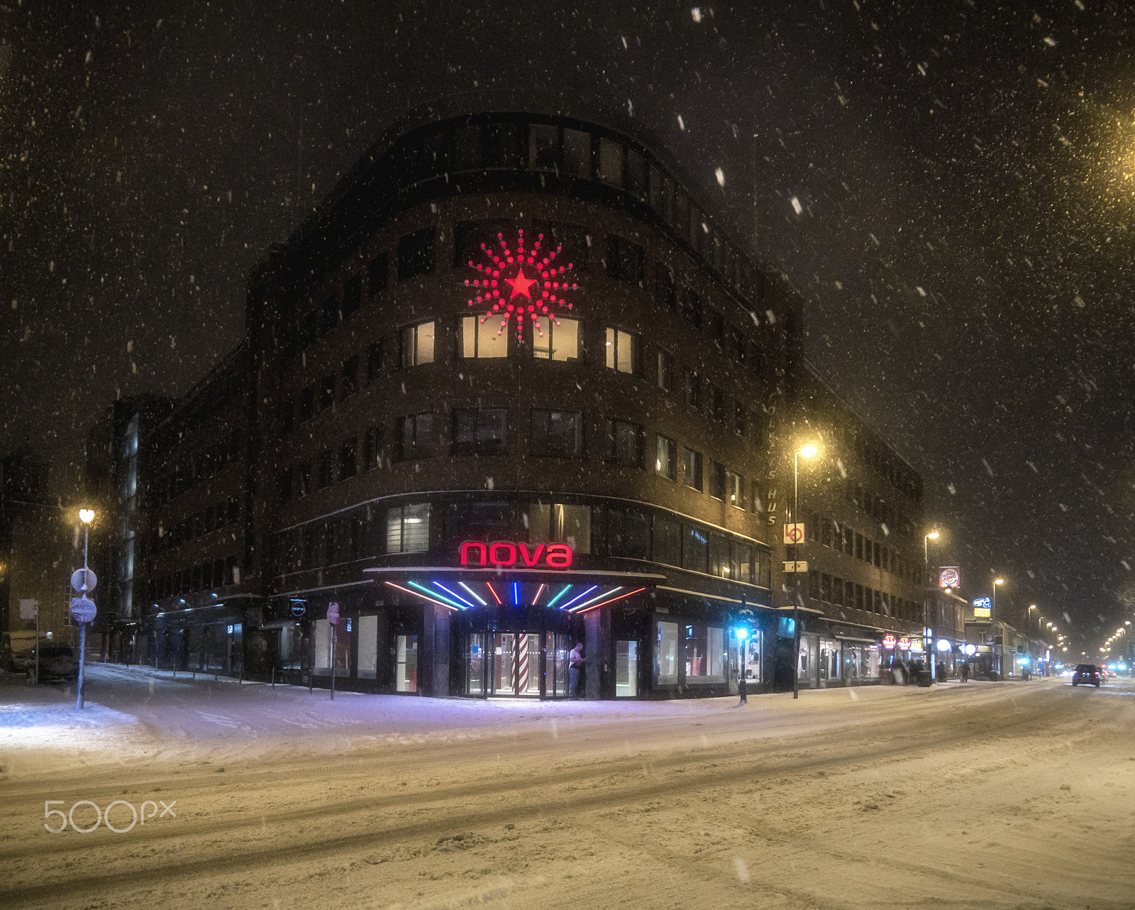 Panasonic Lumix DMC-GX7 sample photo. Nova movie theatre photography