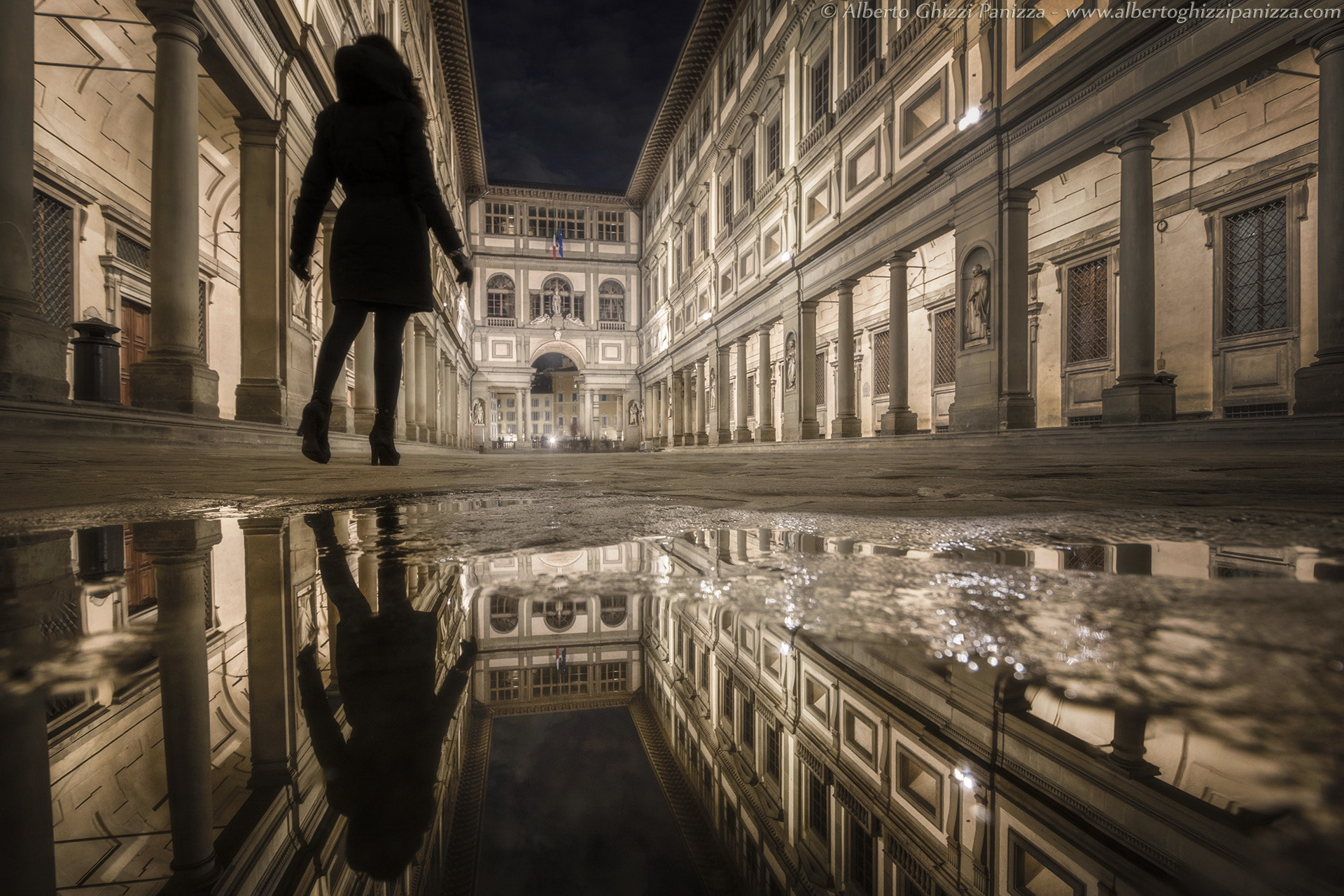 Nikon D5500 sample photo. A night in florence after the rain photography