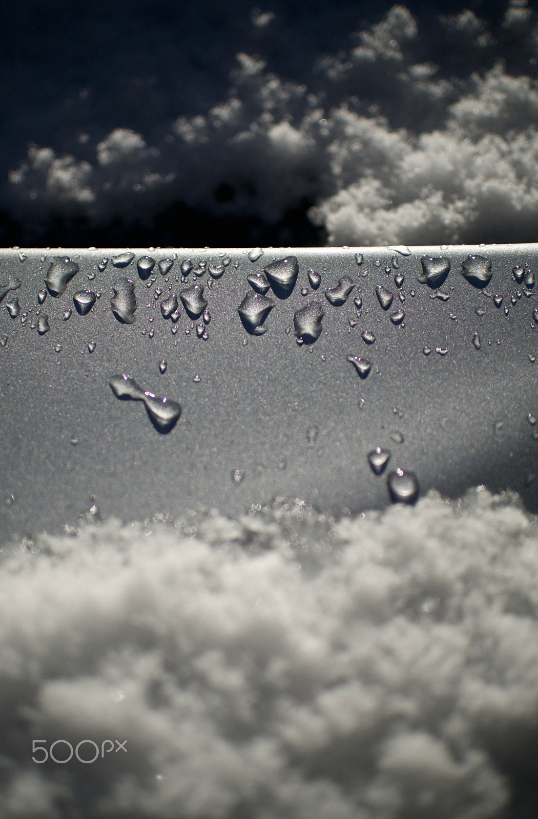 Nikon 1 Nikkor 18.5mm F1.8 sample photo. Snow/car/snow photography