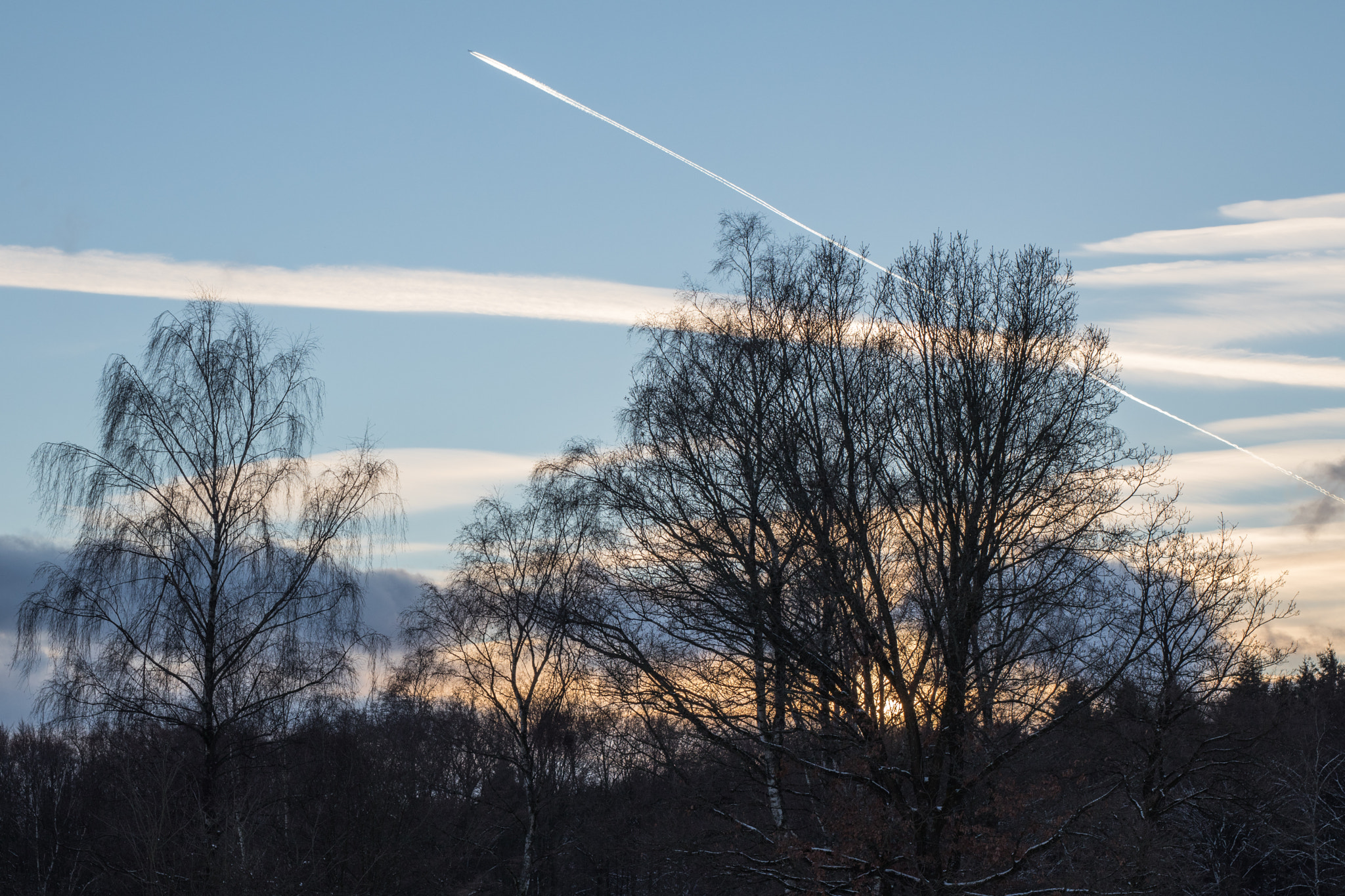 Sigma 50mm F1.4 EX DG HSM sample photo. Winter sky 1 photography