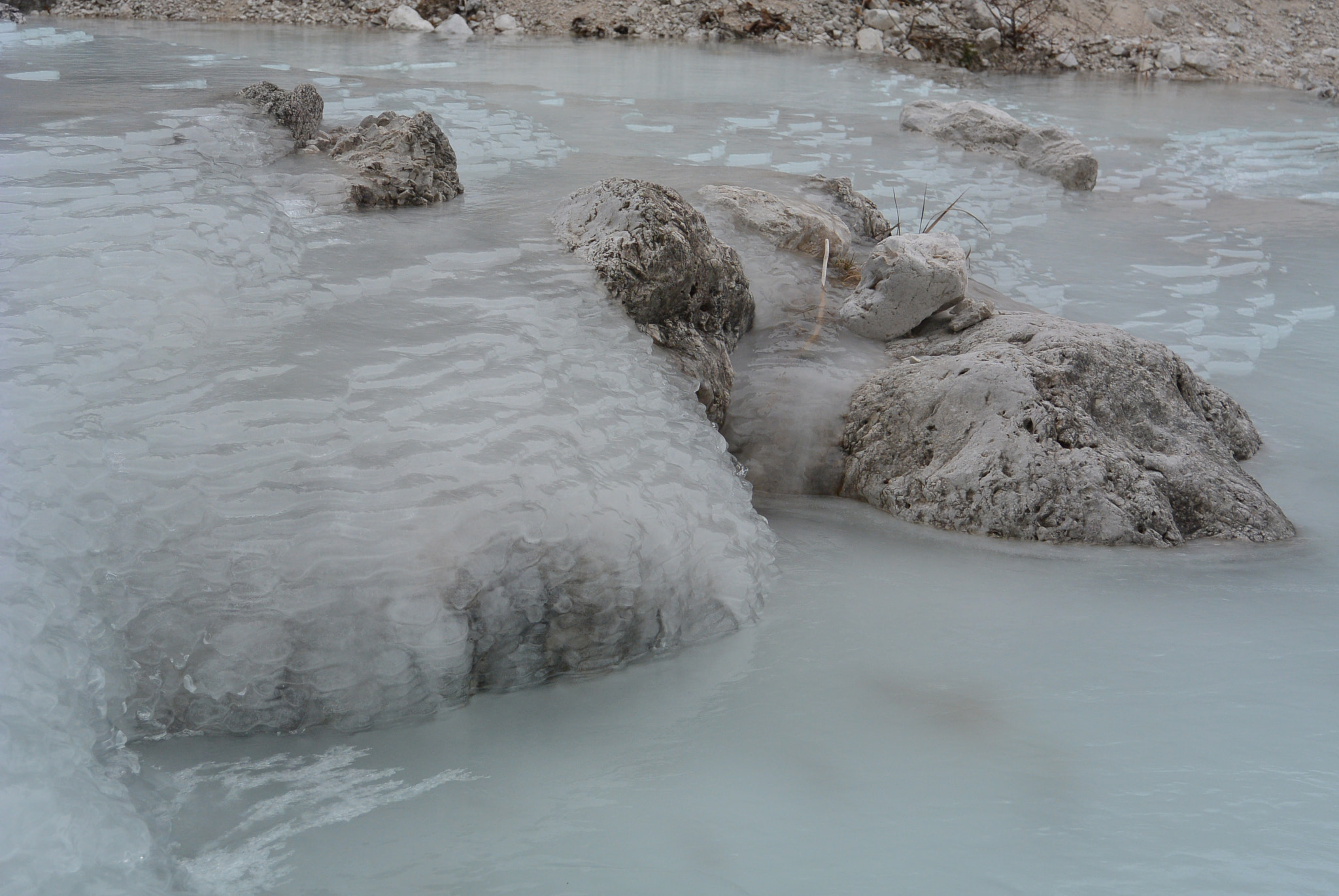 Nikon 1 S1 sample photo. Trapped in ice photography