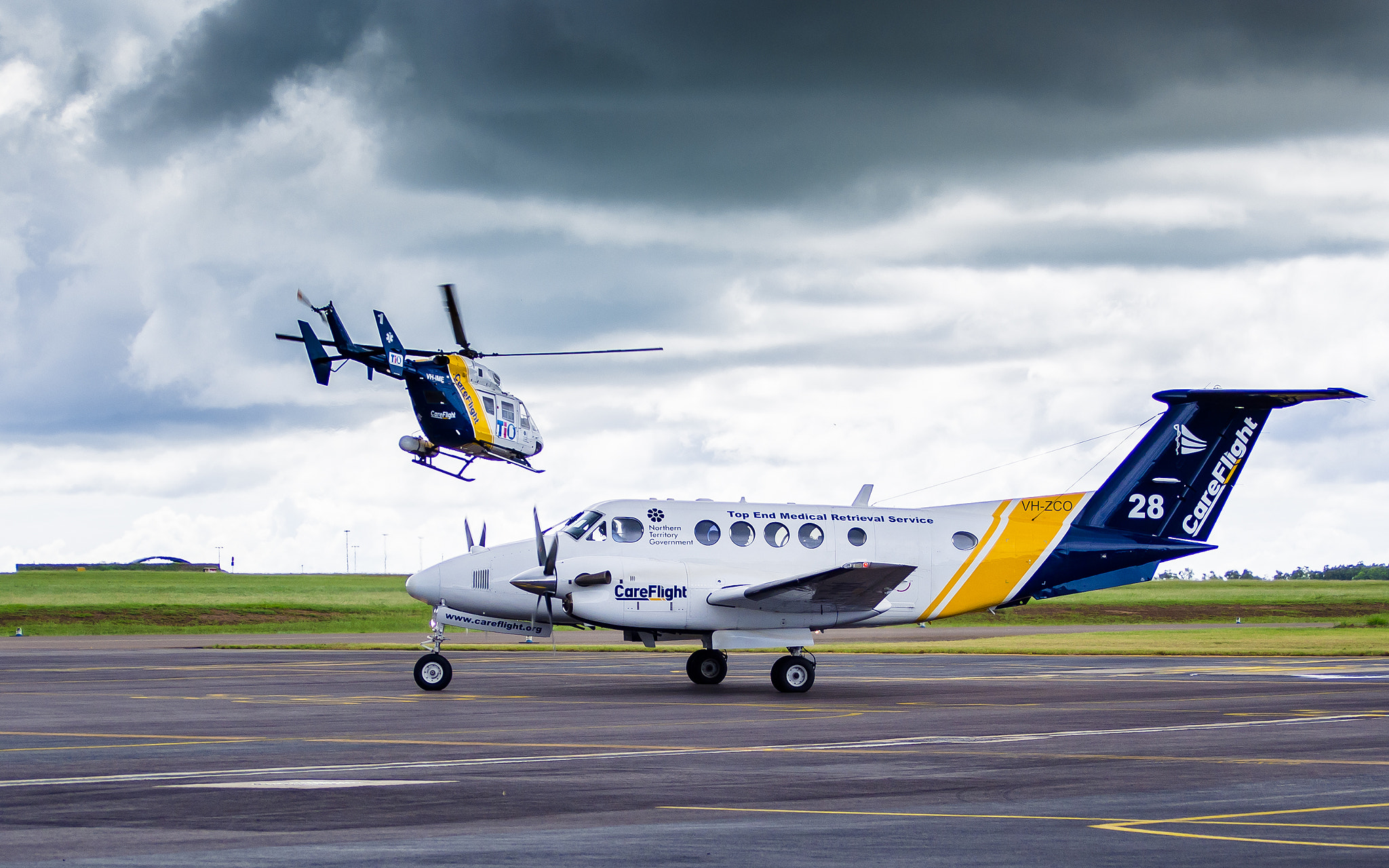 Panasonic Lumix G Vario 45-200mm F4-5.6 OIS sample photo. Careflight darwin photography
