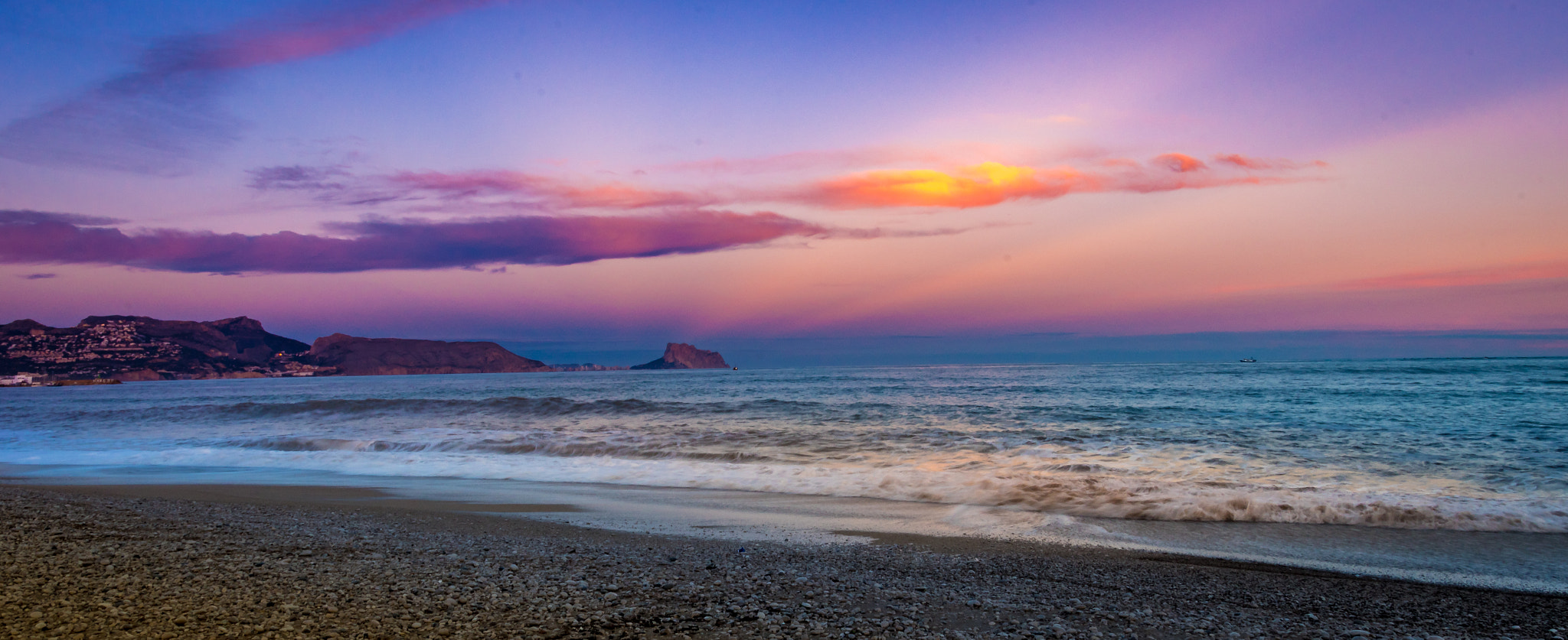 Nikon D500 sample photo. Albir , spain..sunset photography