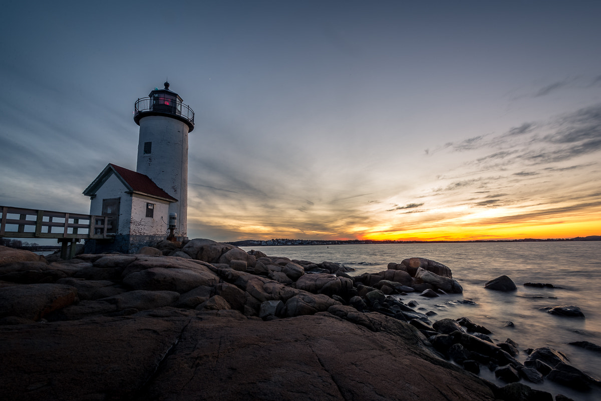 Nikon AF-S Nikkor 17-35mm F2.8D ED-IF sample photo. Winter sunset photography