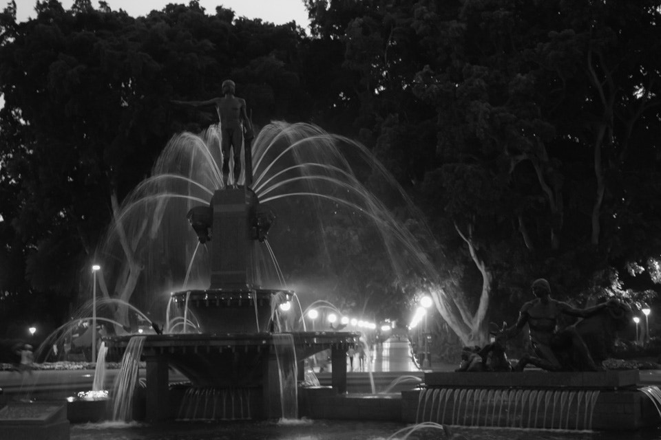Canon EOS 60D sample photo. My black and white sydney. photography