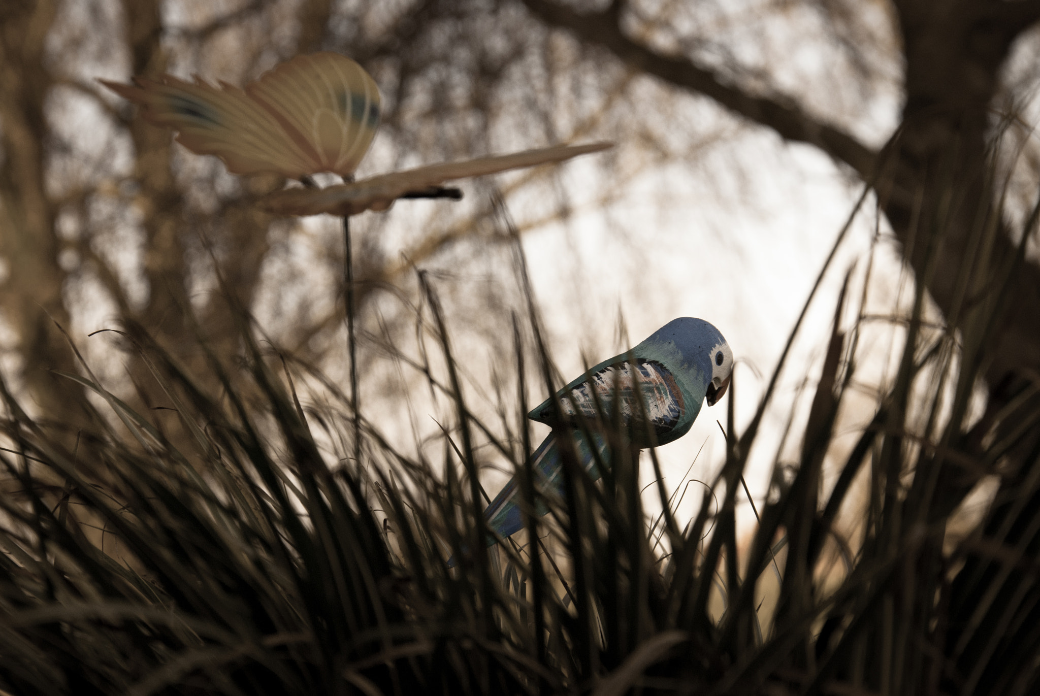 Nikon D80 sample photo. Wooden bird photography