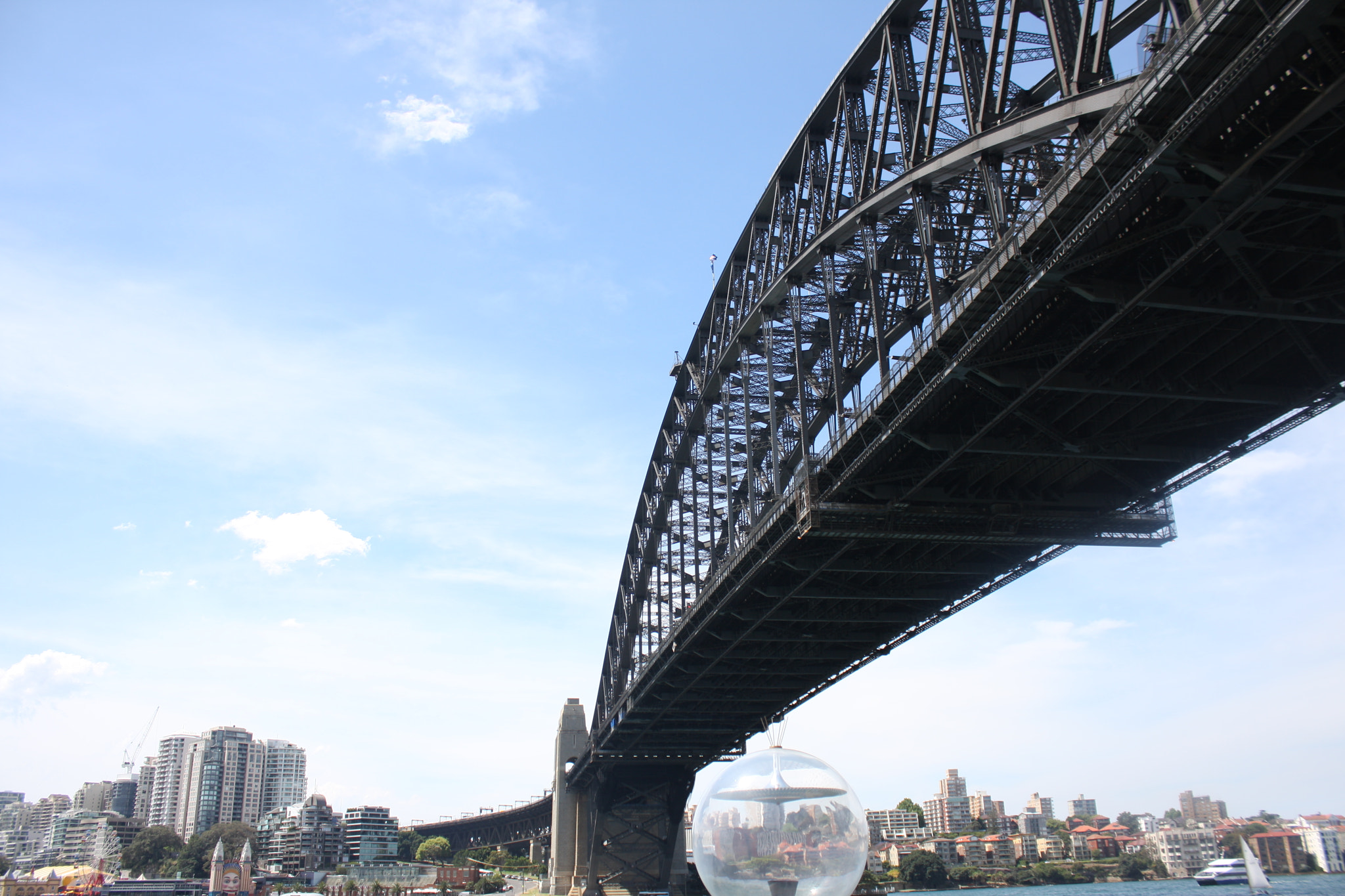 Canon EOS 40D sample photo. Sydney harbour bridge photography