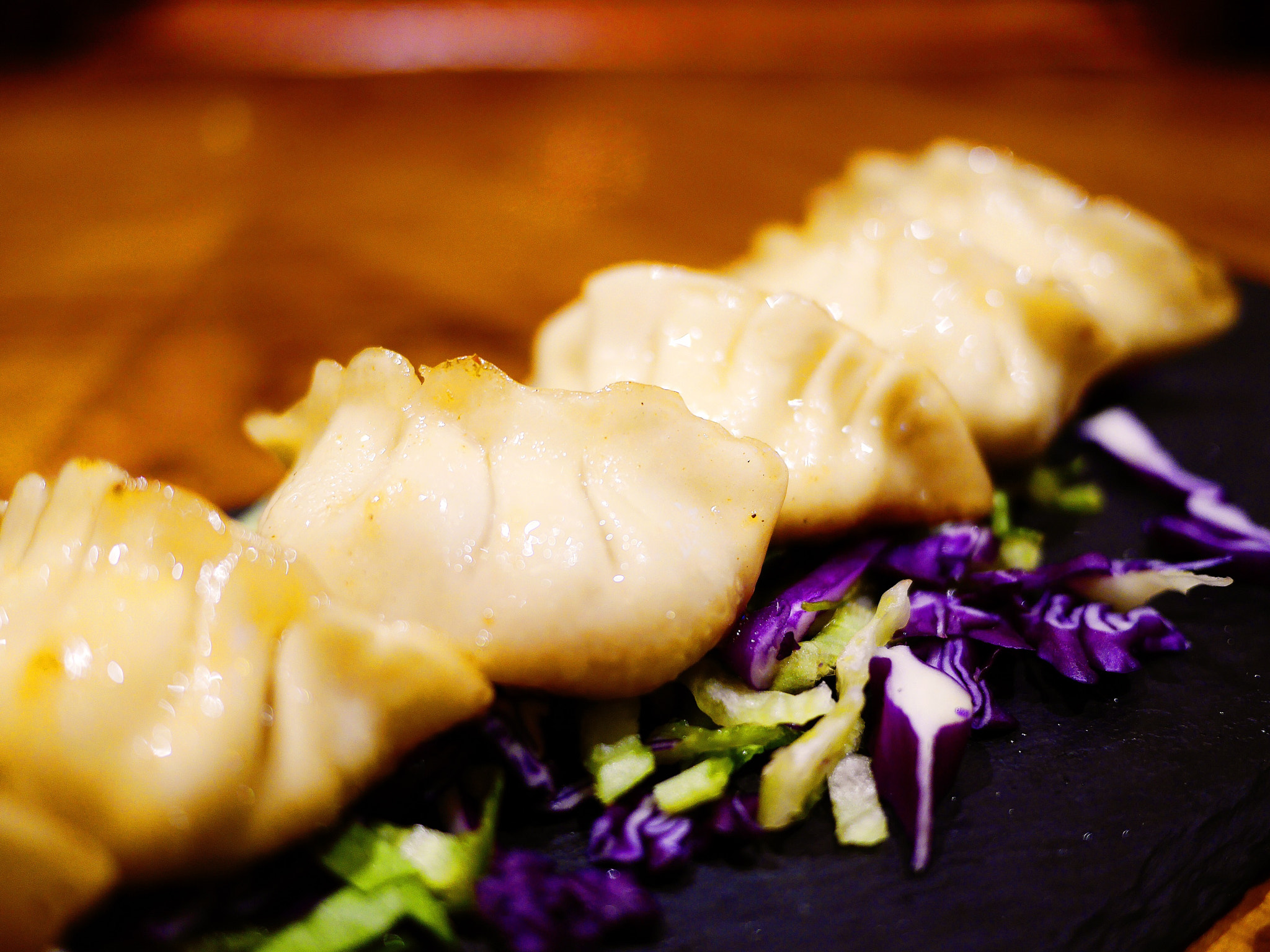 Panasonic Lumix DMC-G6 + NO-ACCESSORY sample photo. Fired dumplings photography