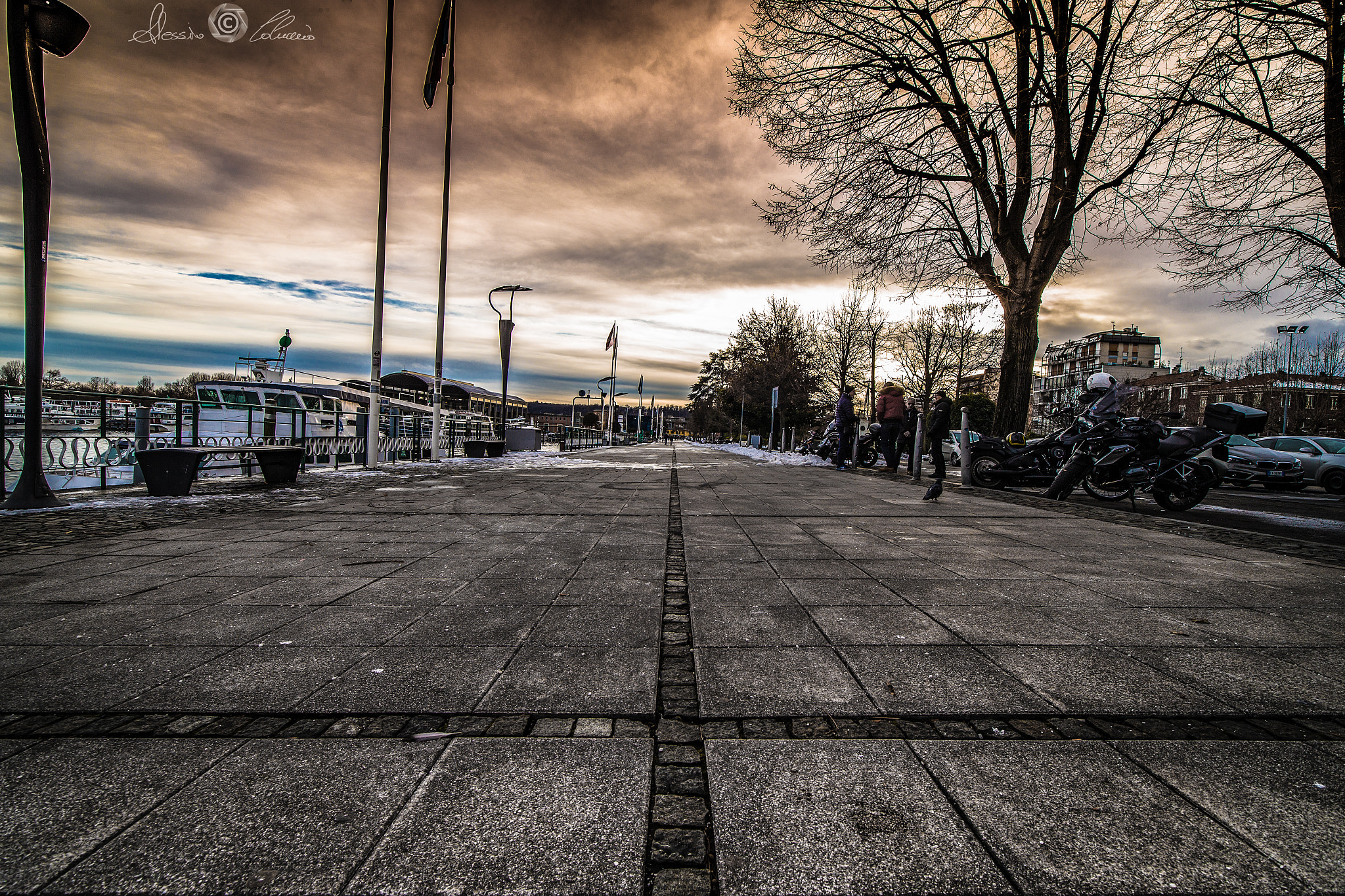 Canon EOS-1D X sample photo. Arona - lake front photography