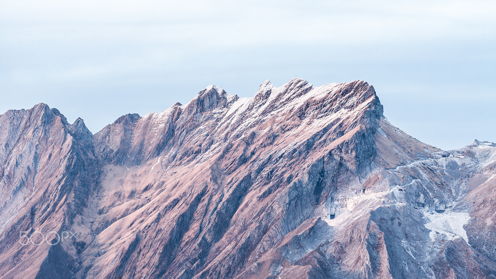 Sony a7S + Sony DT 50mm F1.8 SAM sample photo. Snowy mountain peak photography