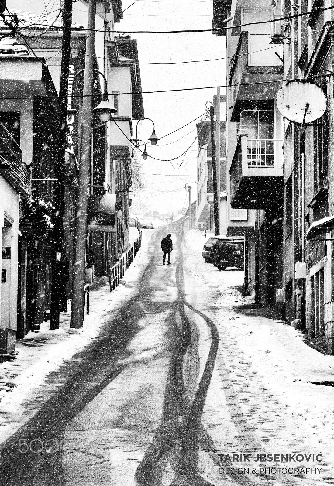 Nikon D7000 + Nikon AF Nikkor 50mm F1.4D sample photo. Snow in sarajevo photography