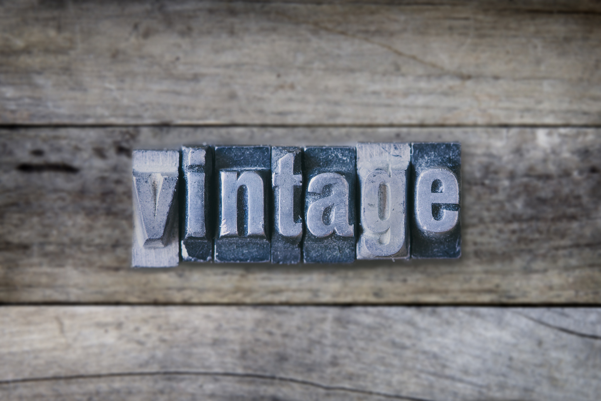 Canon EF 100mm F2.8 Macro USM sample photo. Vintage word on wooden table photography