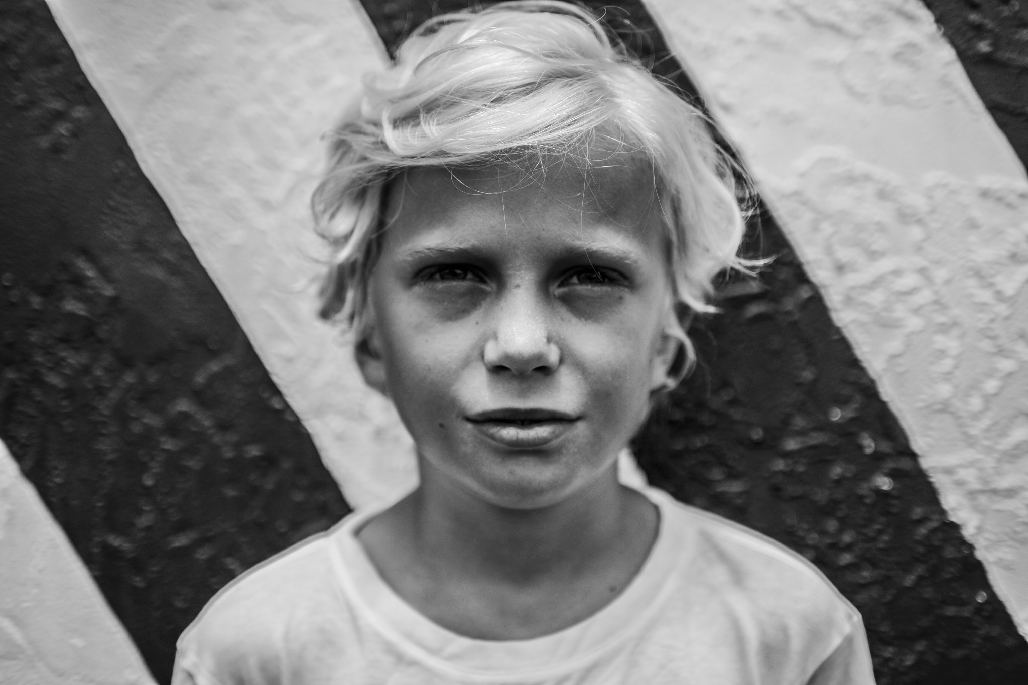 Sigma 30mm F1.4 EX DC HSM sample photo. Blonde kid photography