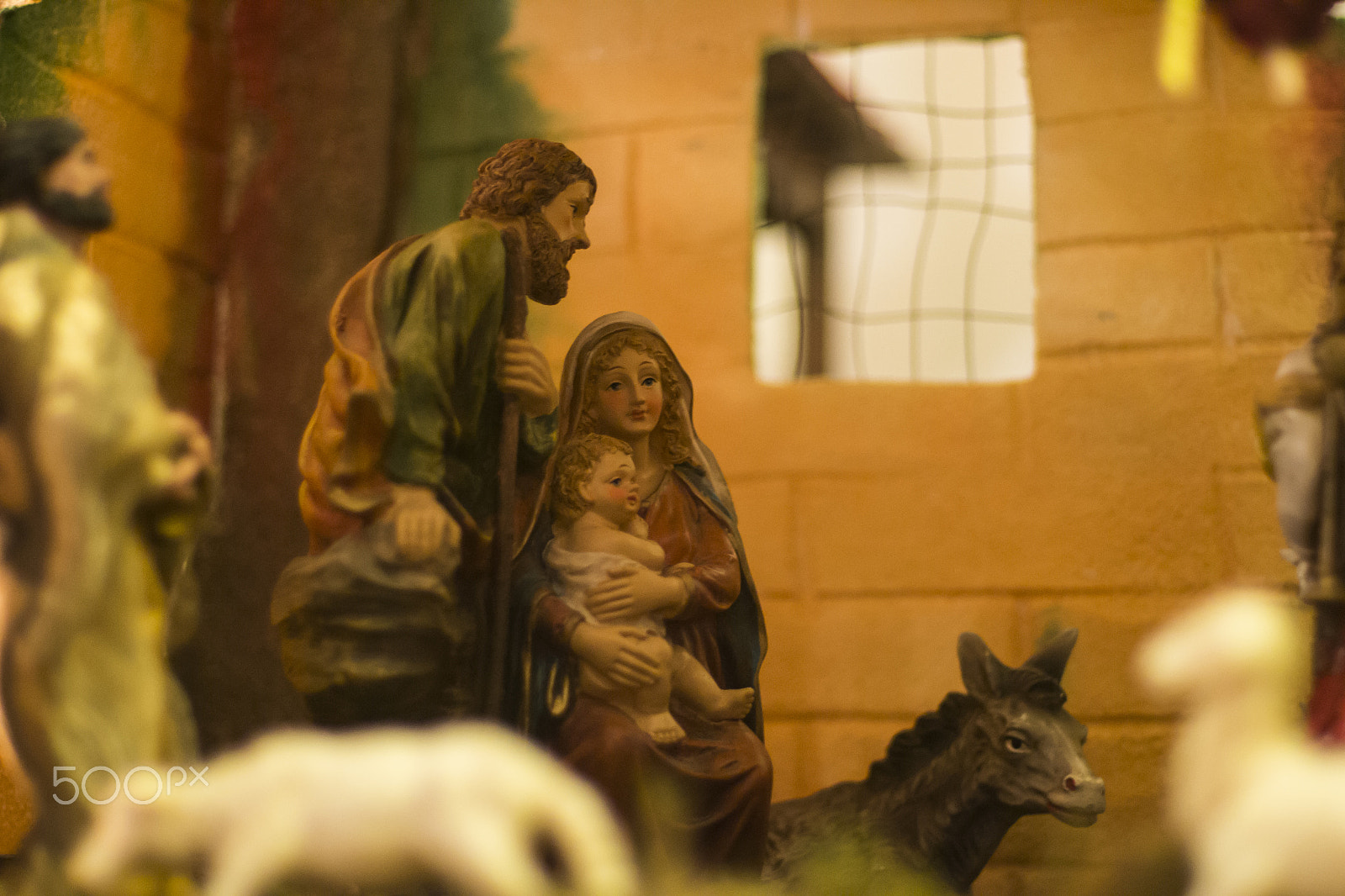 Nikon D3100 + Nikon AF Nikkor 50mm F1.4D sample photo. Nativity photography