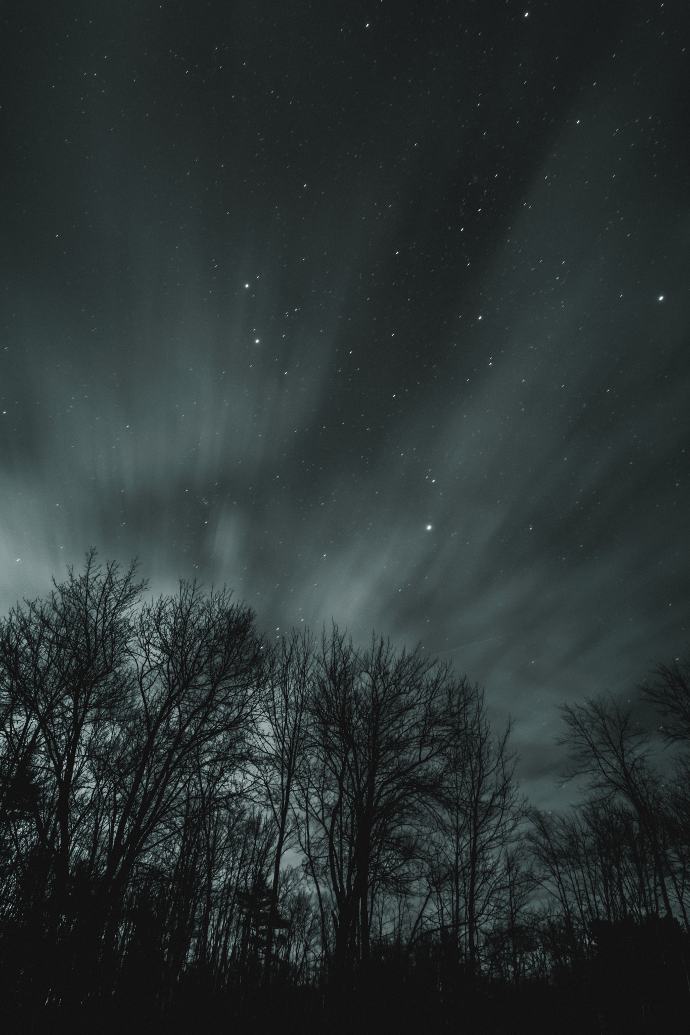Samyang 14mm F2.8 ED AS IF UMC sample photo. Starry, cloudy night photography
