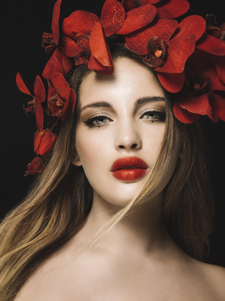 Red Orchid by Rebeca  Saray on 500px.com