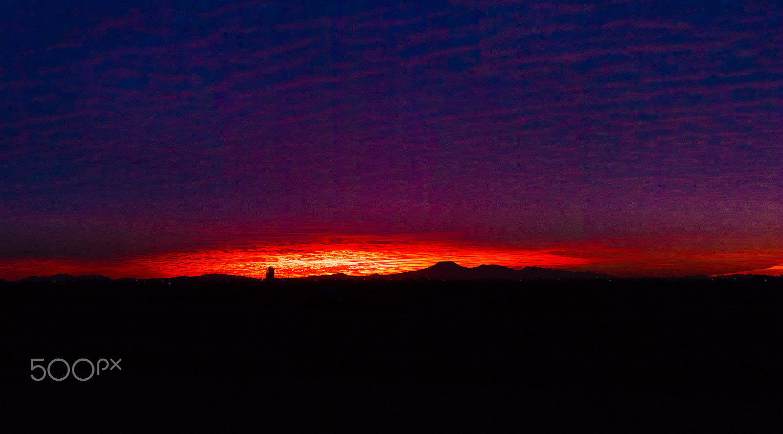 Canon EOS M5 + Canon EF 50mm F1.8 STM sample photo. Fiery skies over casa grande photography