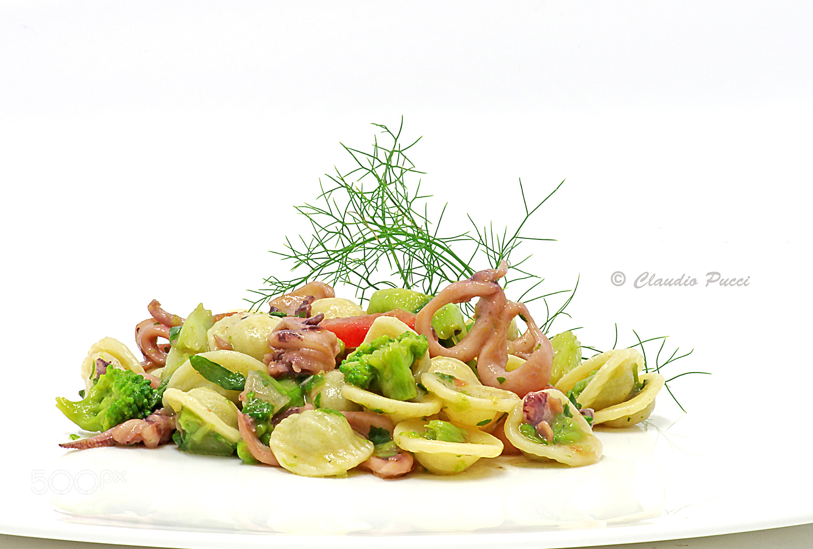 Pentax smc D-FA 100mm F2.8 Macro WR sample photo. Orecchiette ai calamari e cime di rapa photography