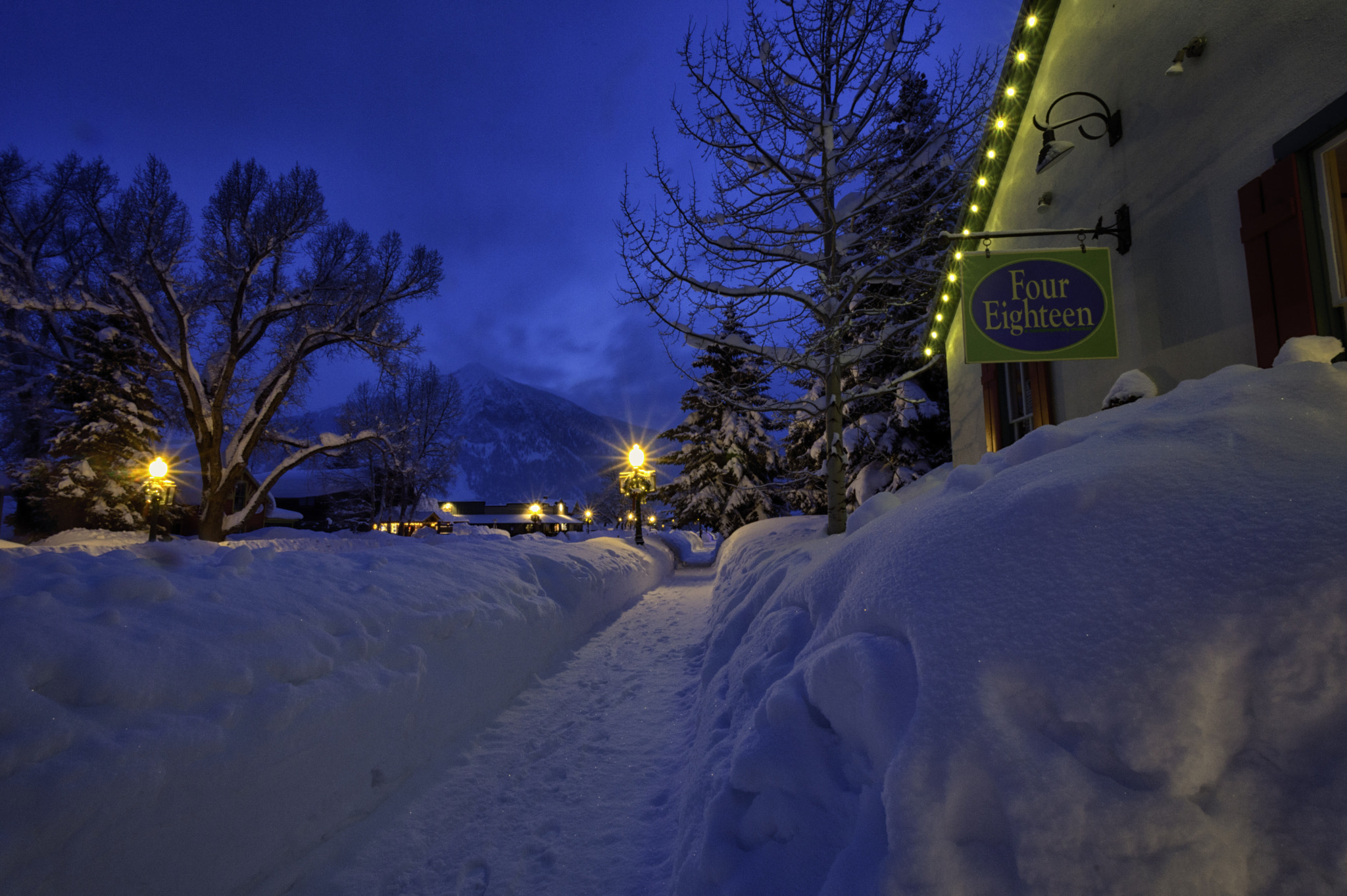 Nikon D3200 sample photo. So much snow photography