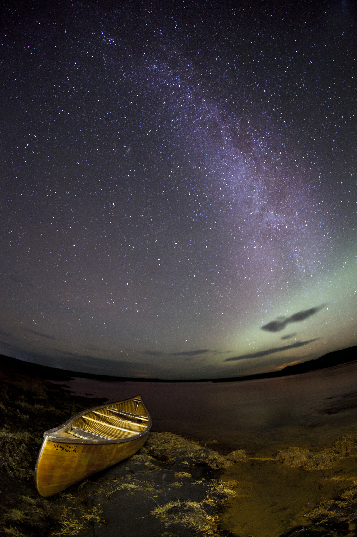 Canon EF 15mm F2.8 Fisheye sample photo. Magical night sky in iceland photography