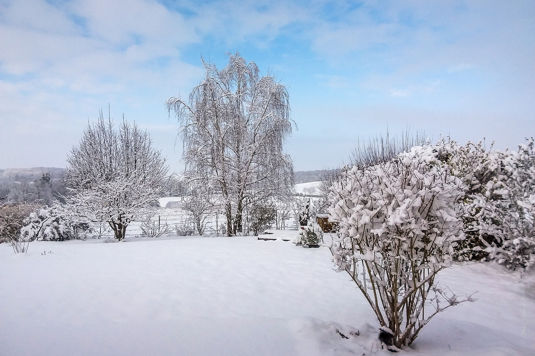 Samsung Galaxy Tab S2 9.7 sample photo. After snow...blue sky...nice winter day ! photography