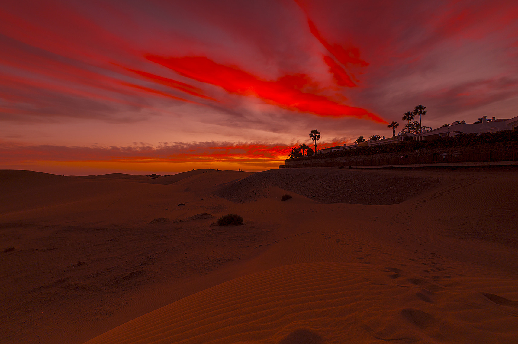 Sigma 10-20mm F4-5.6 EX DC HSM sample photo. Winter sunset photography