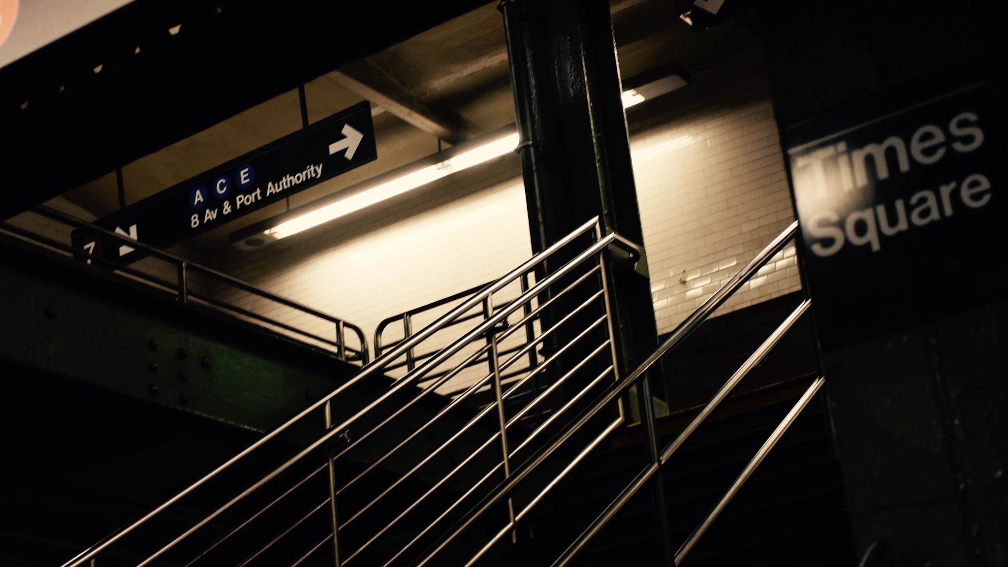 NO-ACCESSORY sample photo. Subway times square photography