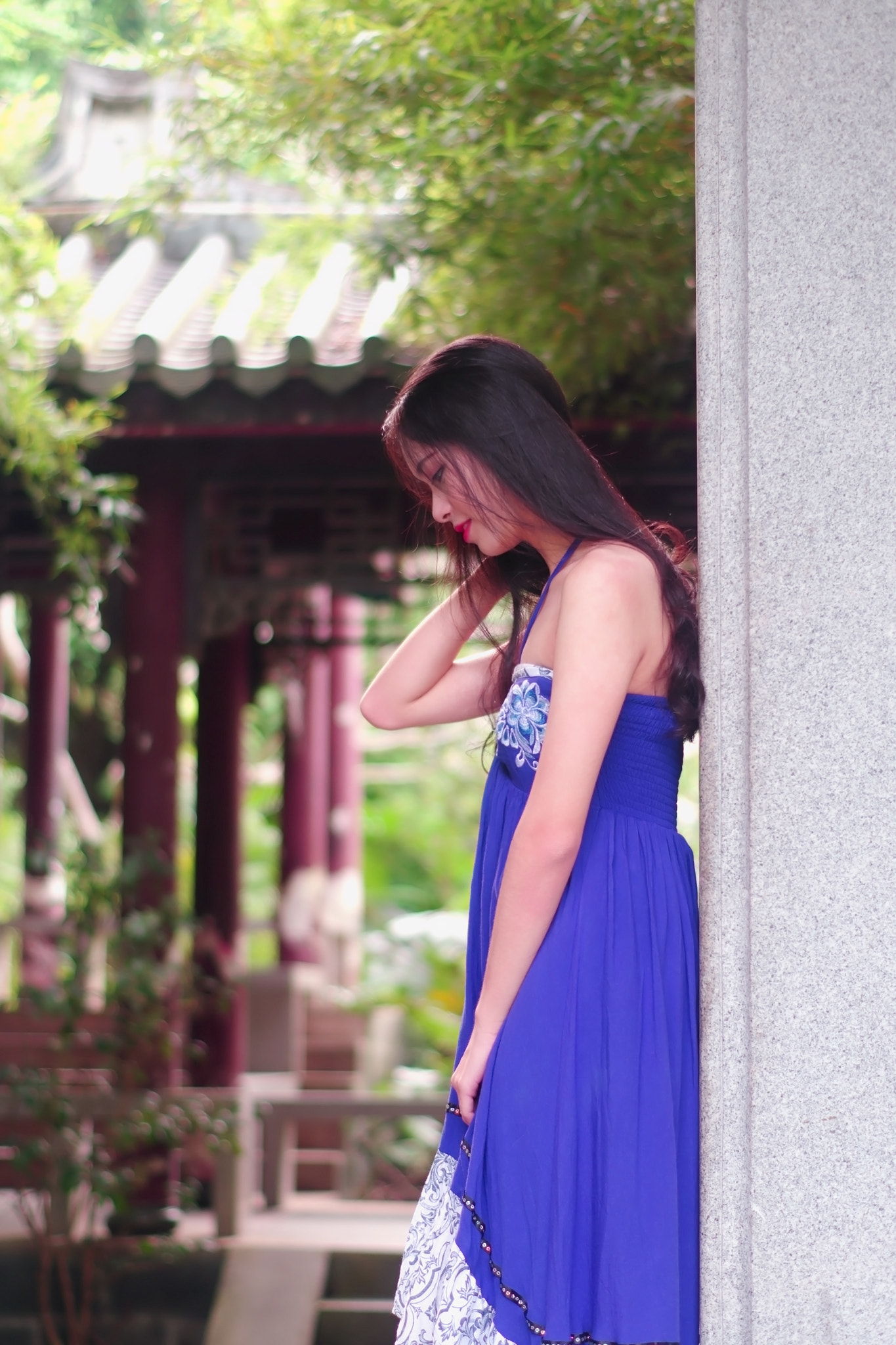 Pentax K-S2 + Pentax smc DA 50mm F1.8 sample photo. 蓝色夏日 blue summer photography